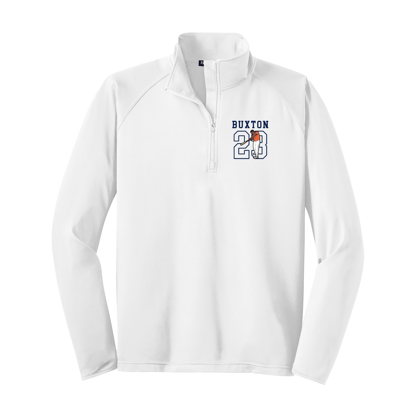 Q-Zip Pullover — Shirsey in White