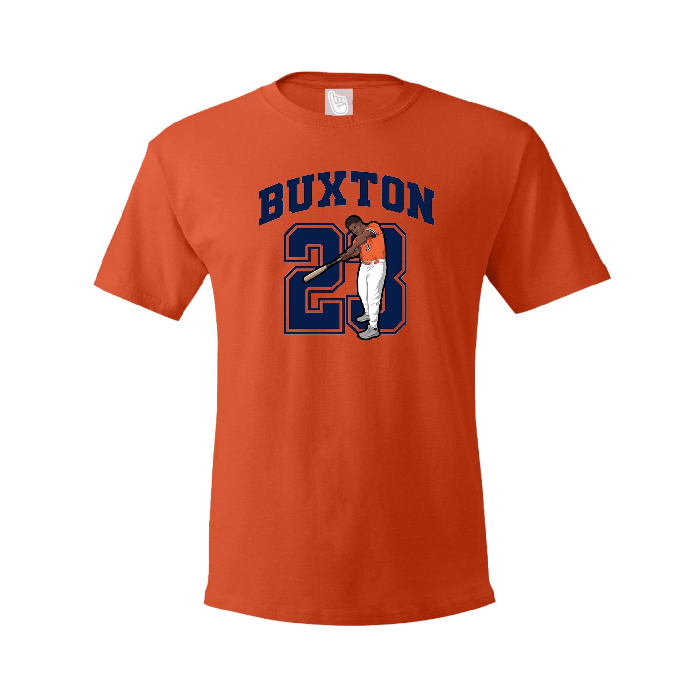 Tee — Number in Orange