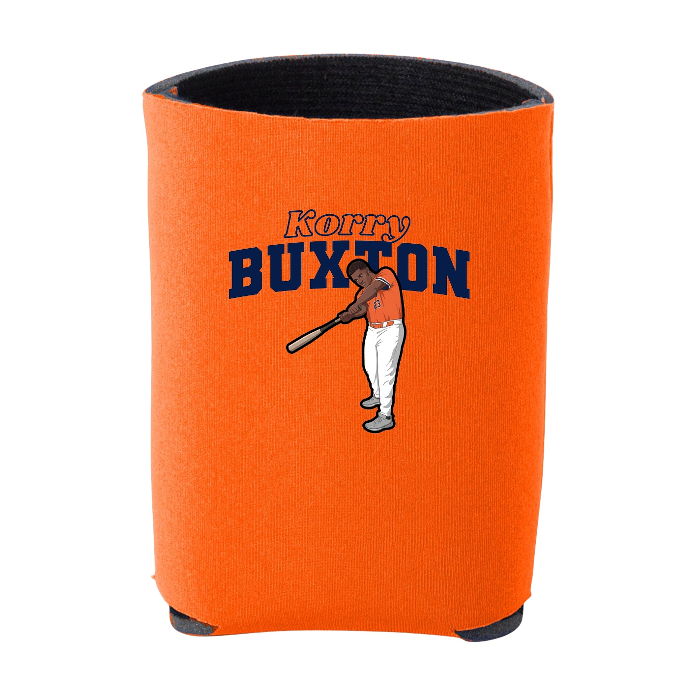Can Holder — Name Arch in Orange