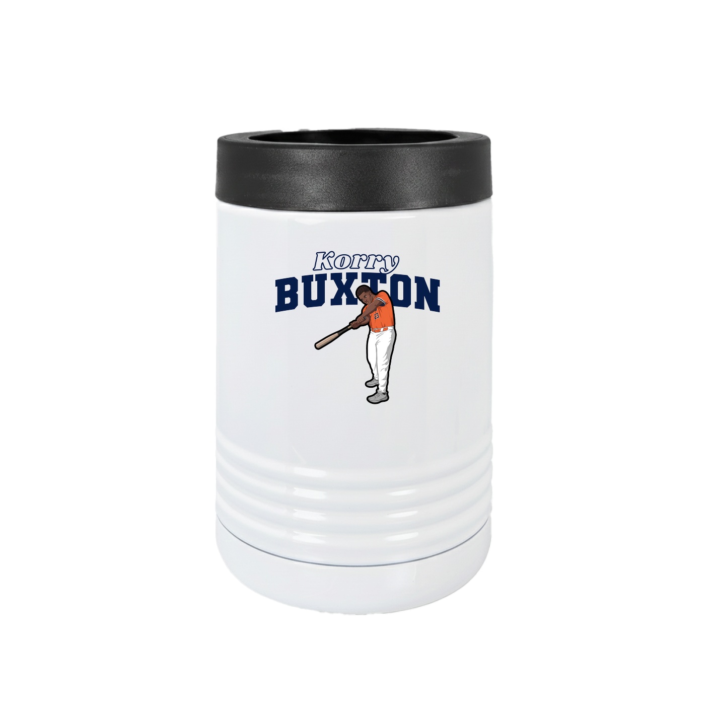 Beverage Holder — Name Arch in White