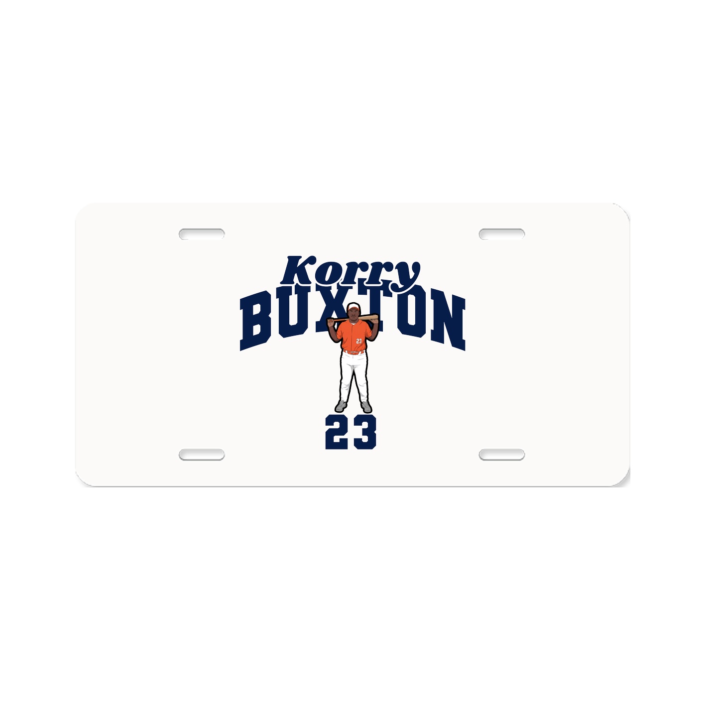 License Plate — Signature Arch in Classic