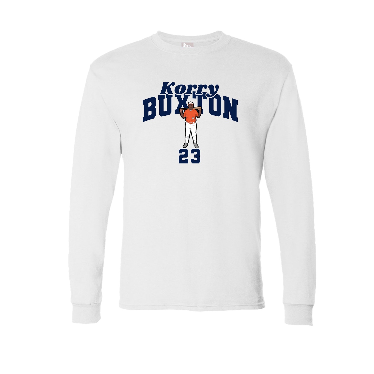 Long Sleeve Tee — Signature Arch in White