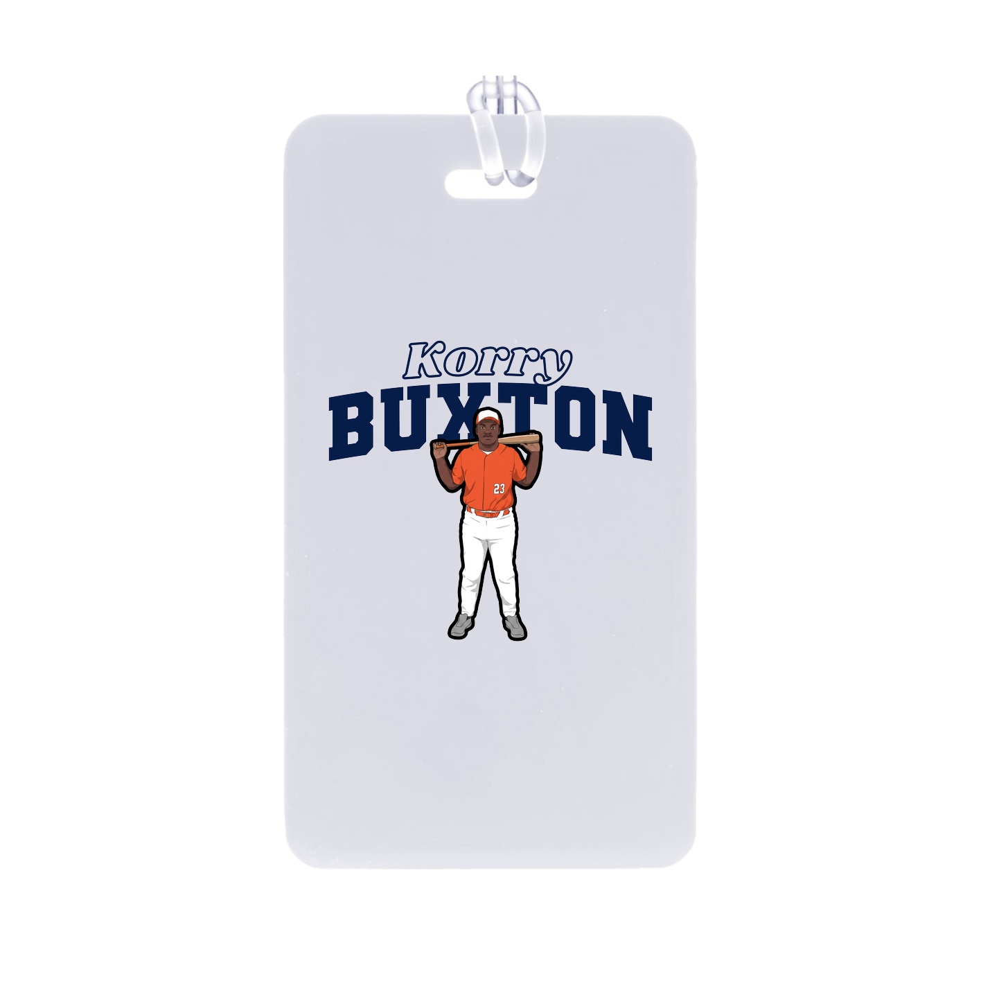 Bag Tag — Name Arch in Classic