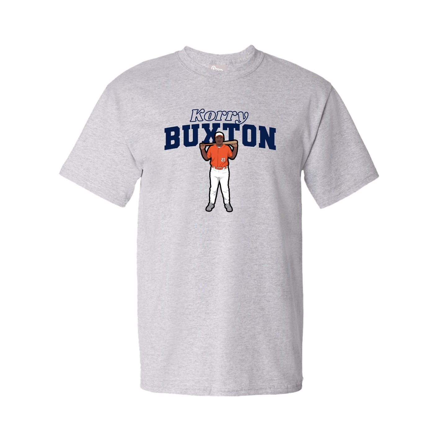 Youth Tee — Name Arch in Grey