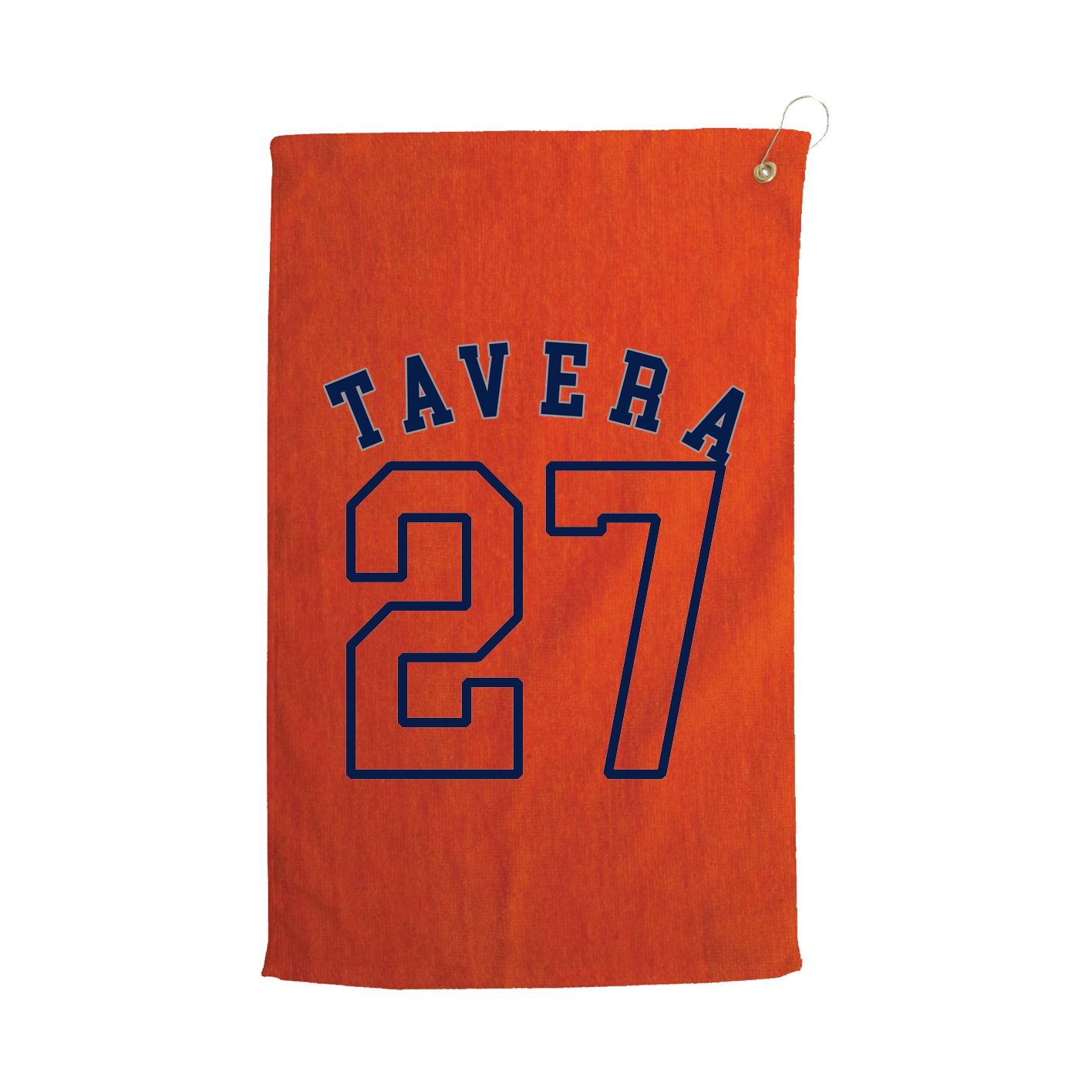 Golf Towel — Shirsey Arch in Orange