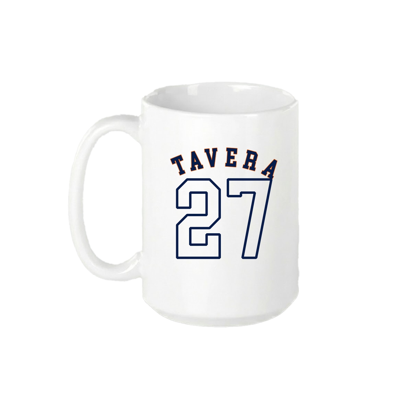 15oz Coffee Mug — Shirsey Arch in White