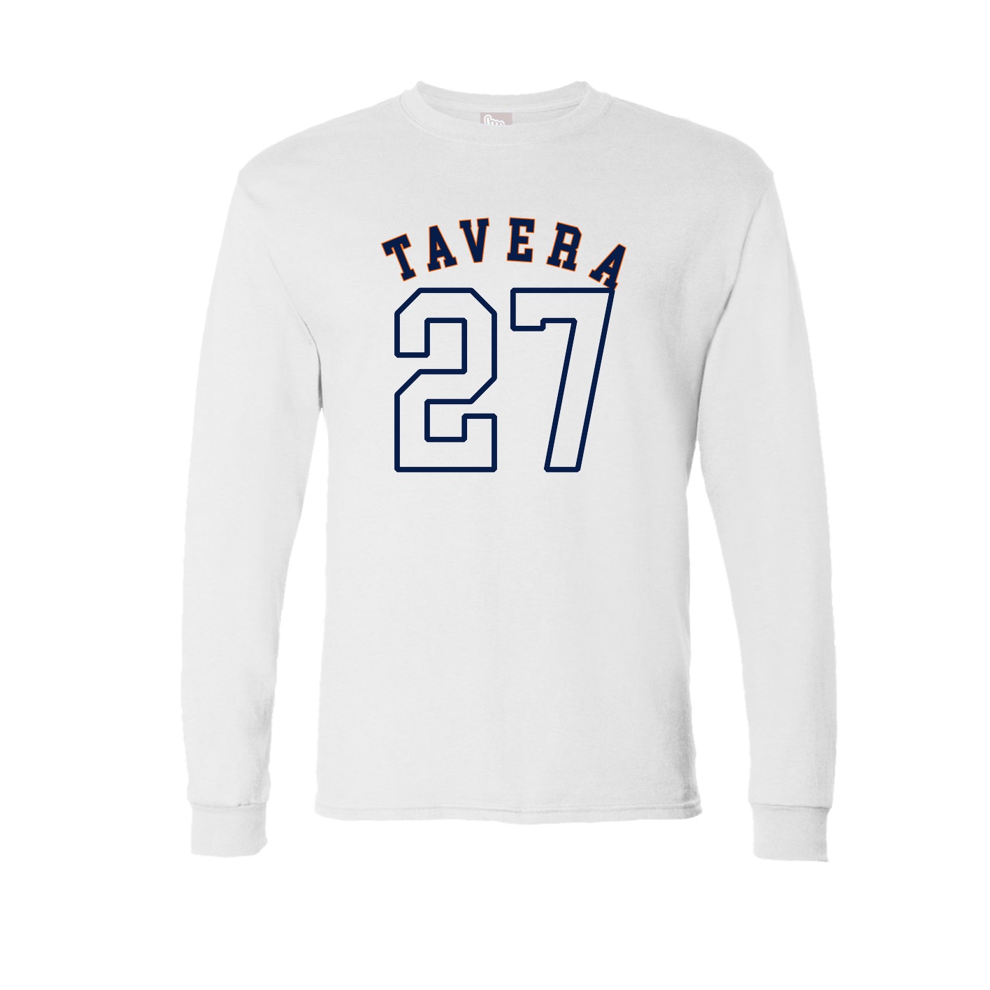 Long Sleeve Tee — Shirsey Arch in White