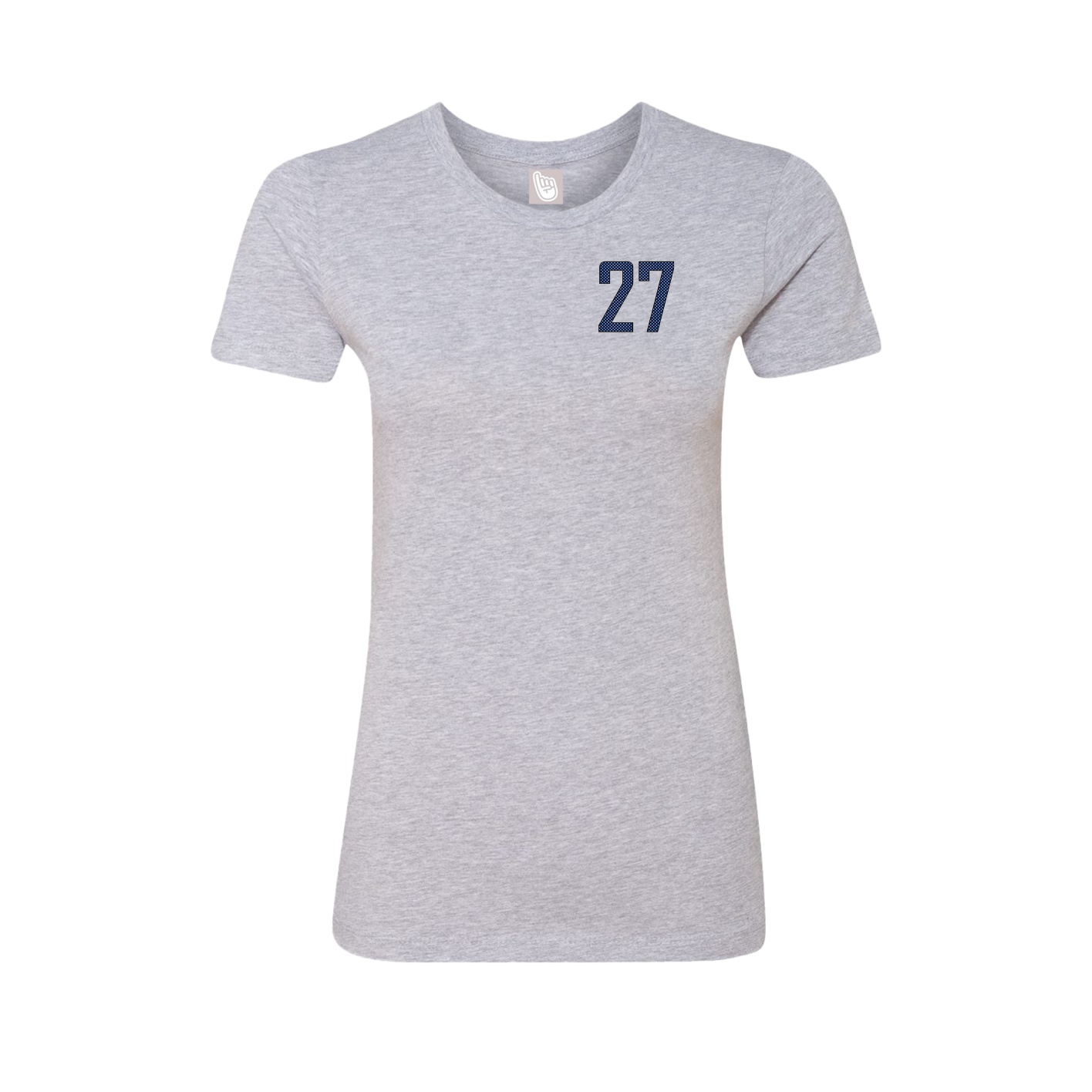 Womens Tee — Front Shirsy in Grey