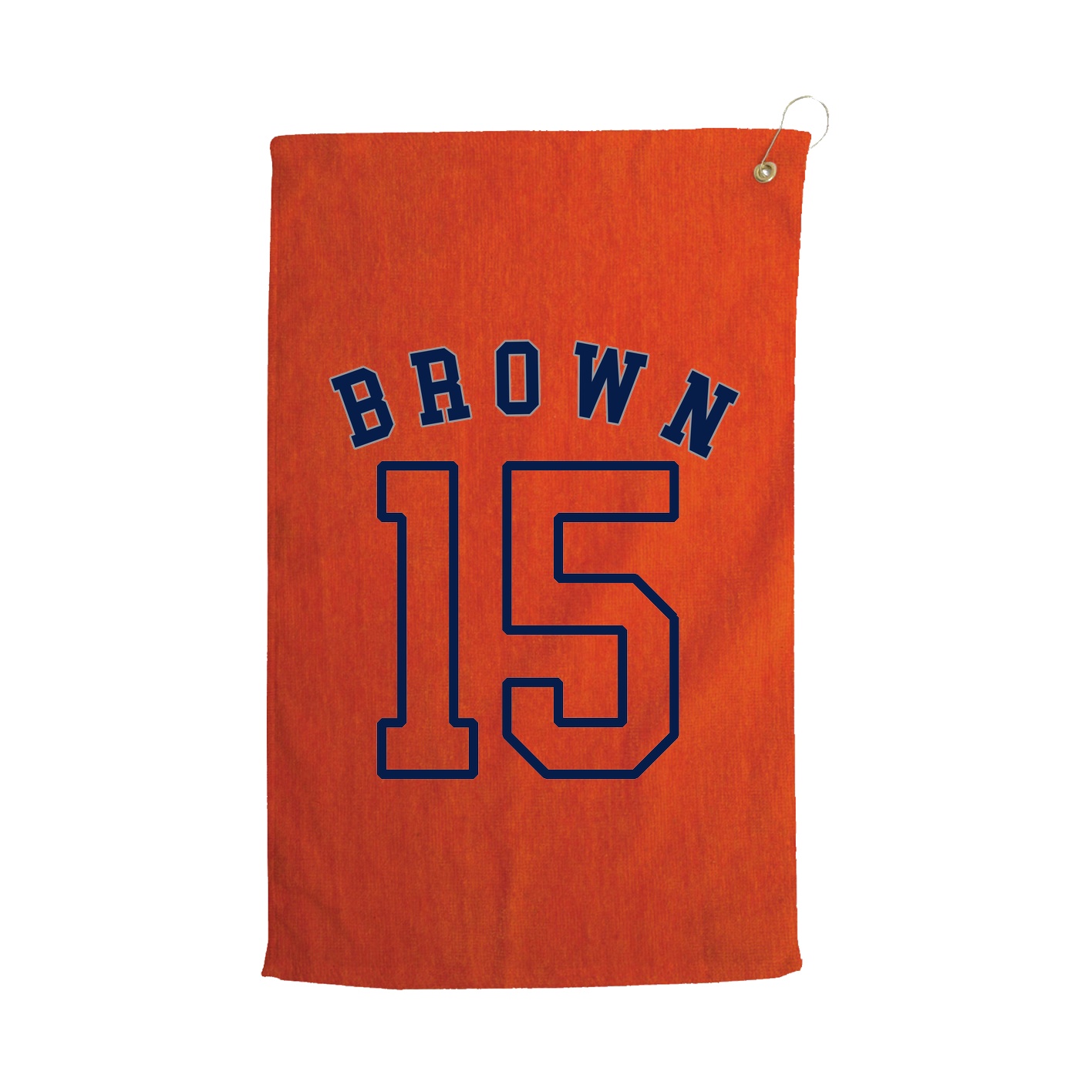 Golf Towel — Shirsey Arch in Orange