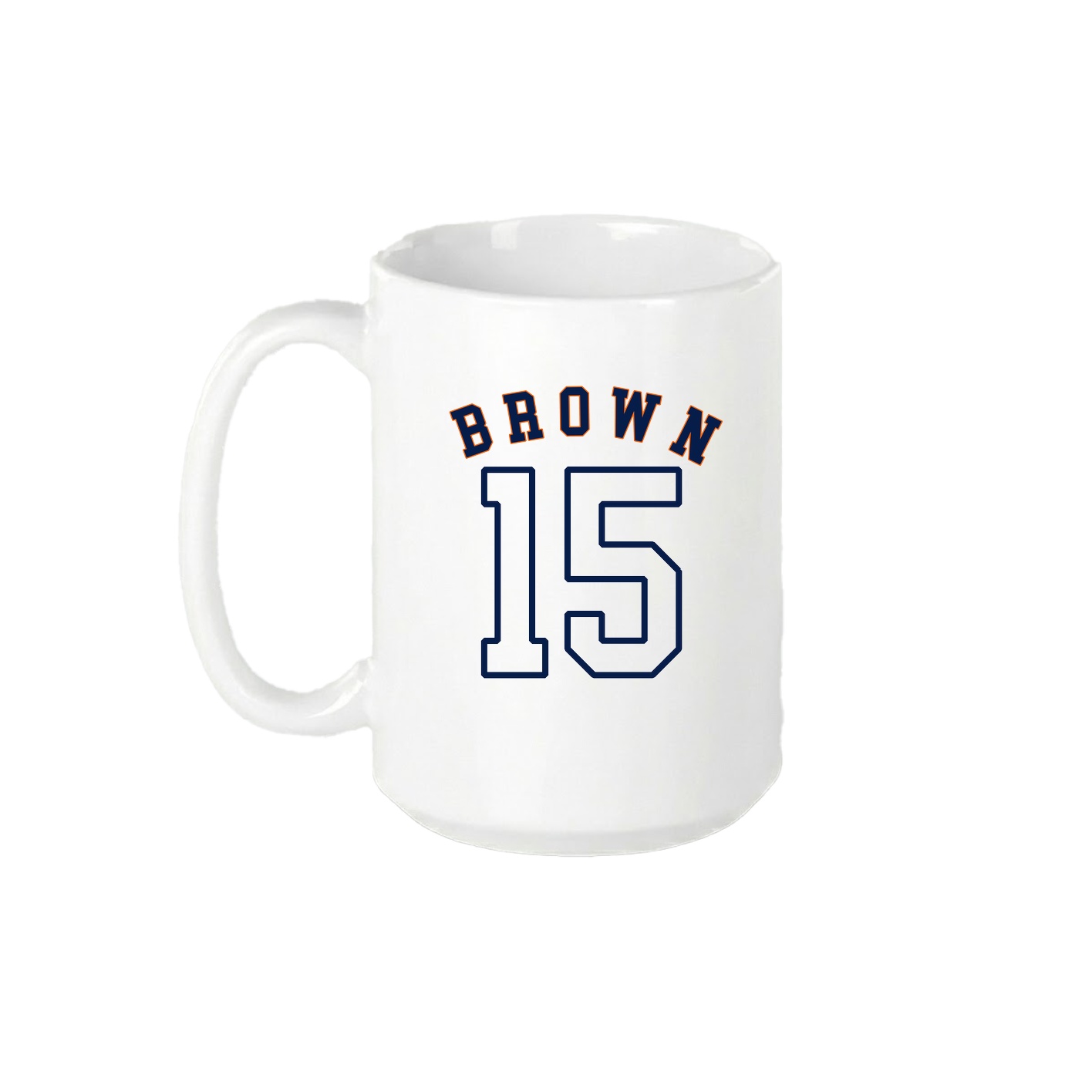 15oz Coffee Mug — Shirsey Arch in White