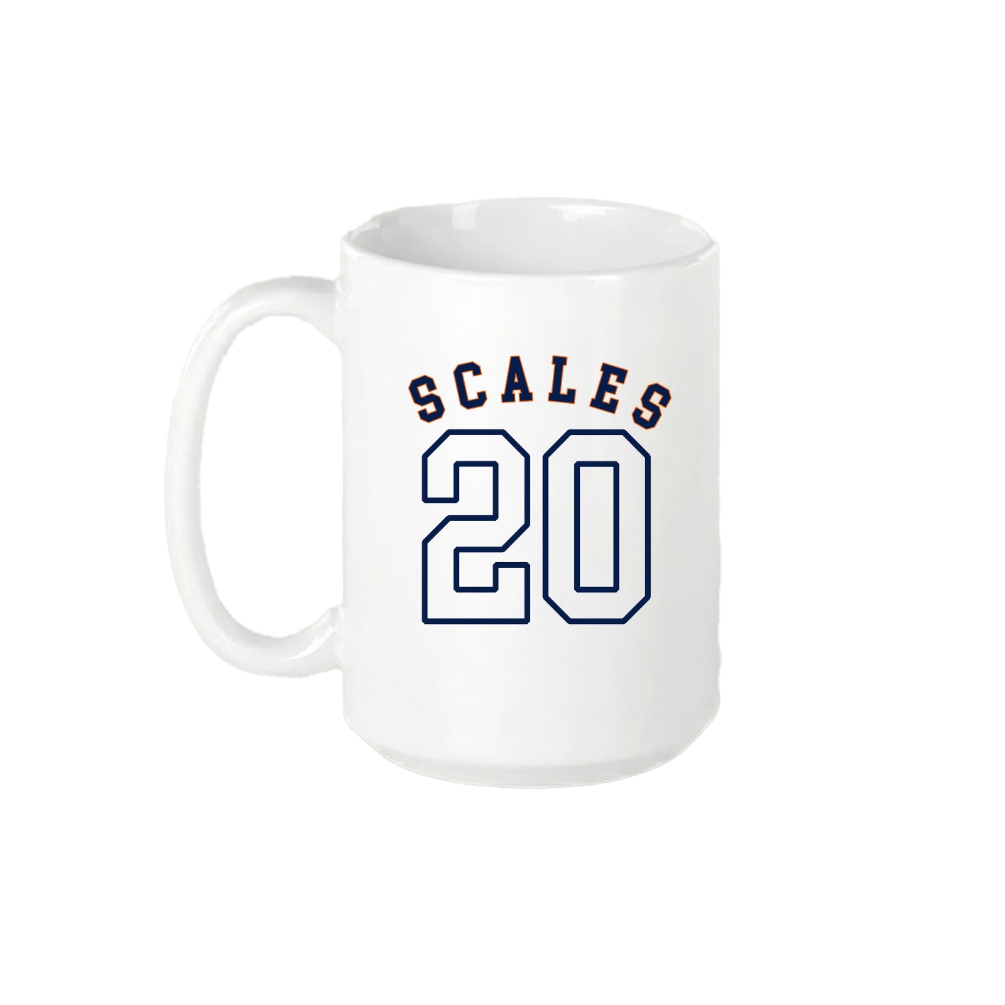 15oz Coffee Mug — Shirsey Arch in White