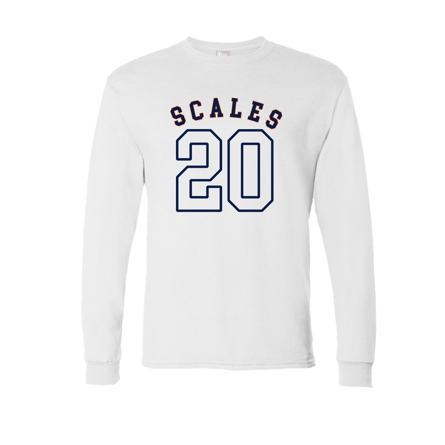 Long Sleeve Tee — Shirsey Arch in White