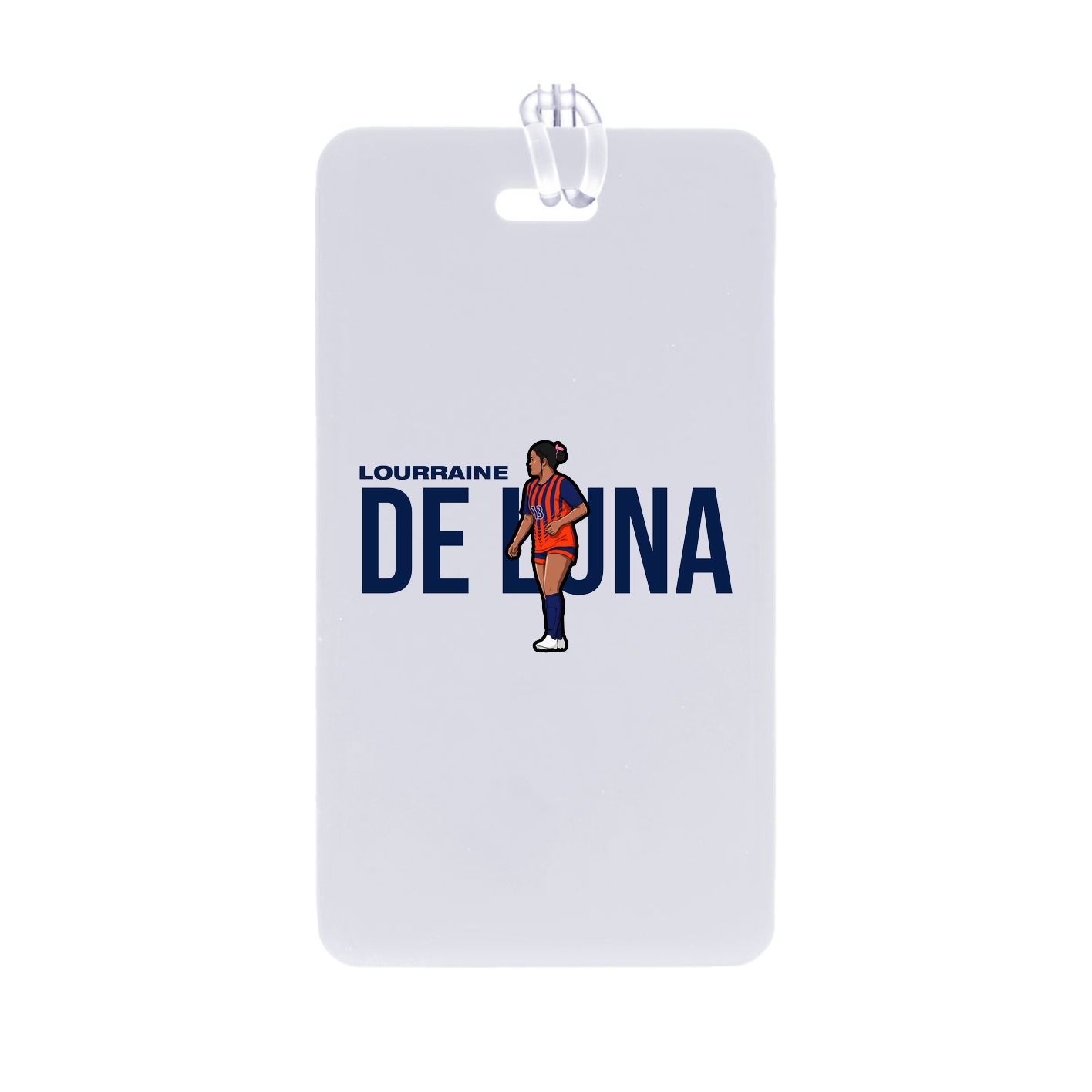 Bag Tag — Player Name in Classic