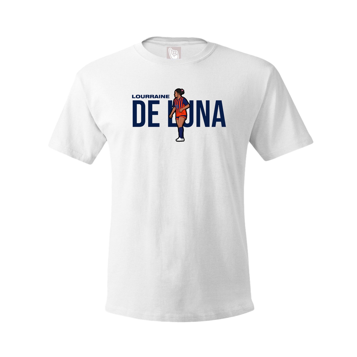 Youth Tee — Player Name in White