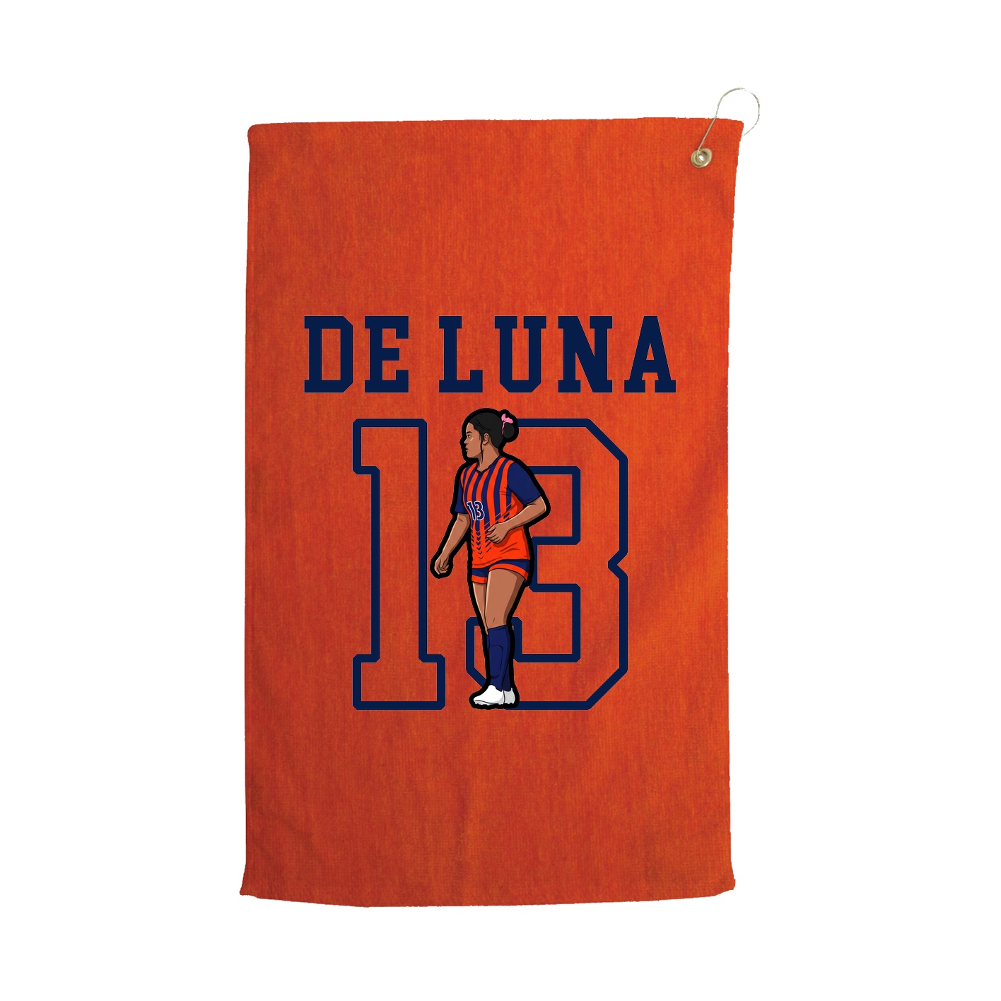 Golf Towel — Shirsey in Orange