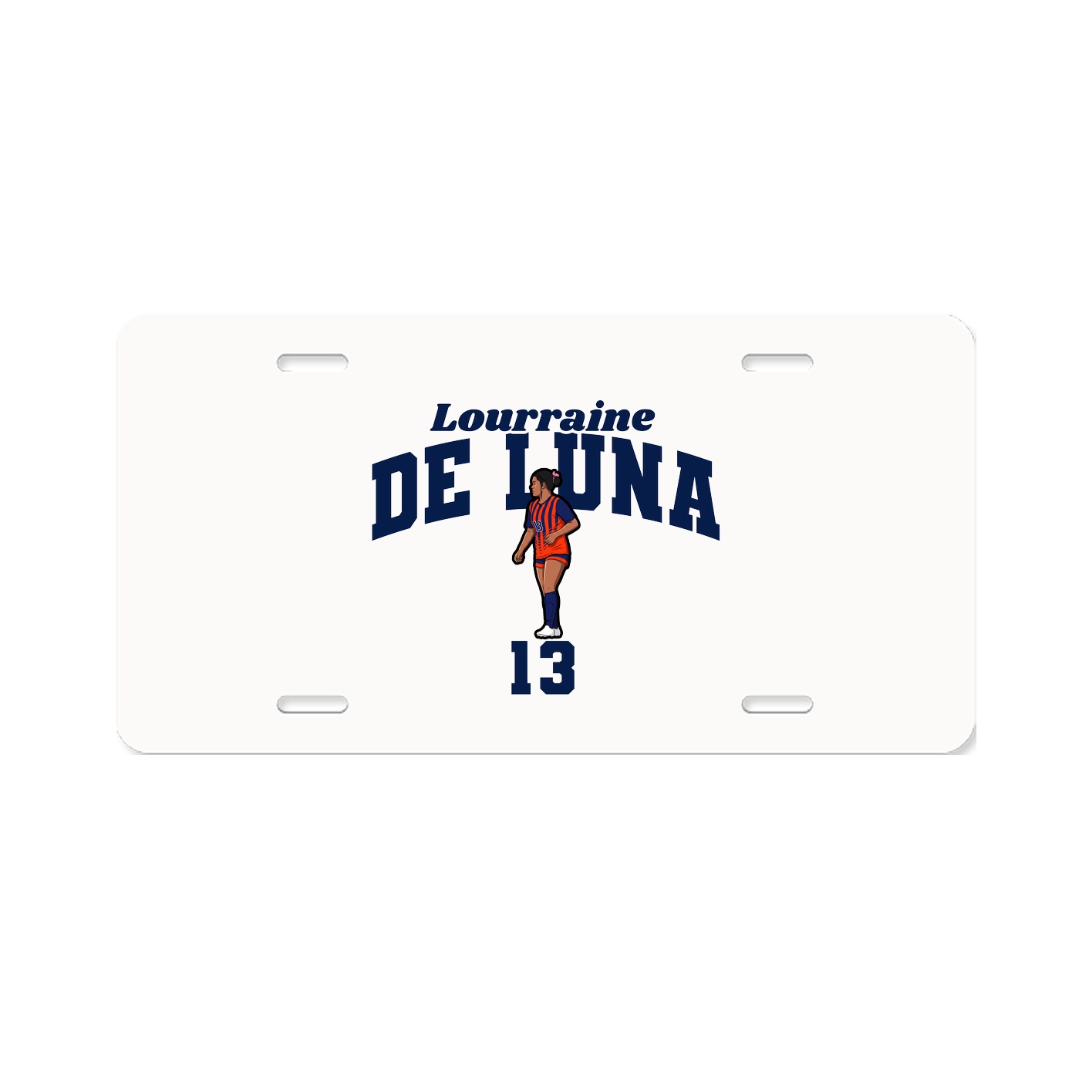 License Plate — Signature Arch in Classic