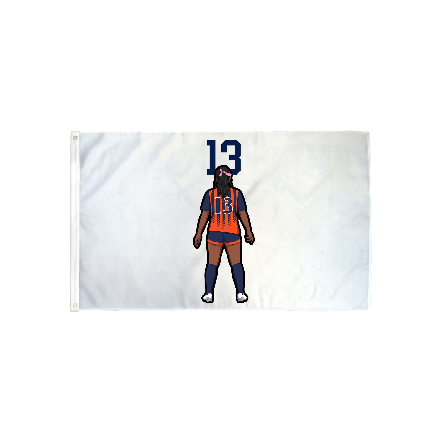 3x5 Flag — Number Top in Classic