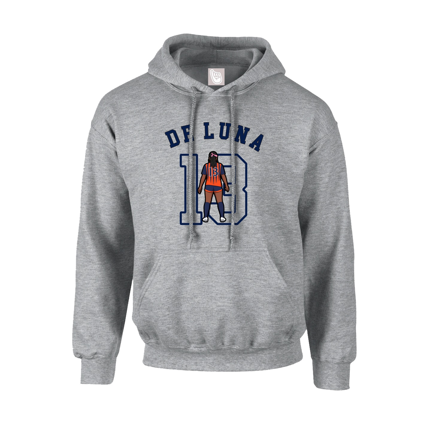 Youth Hoodie — Shirsey Arch in Grey