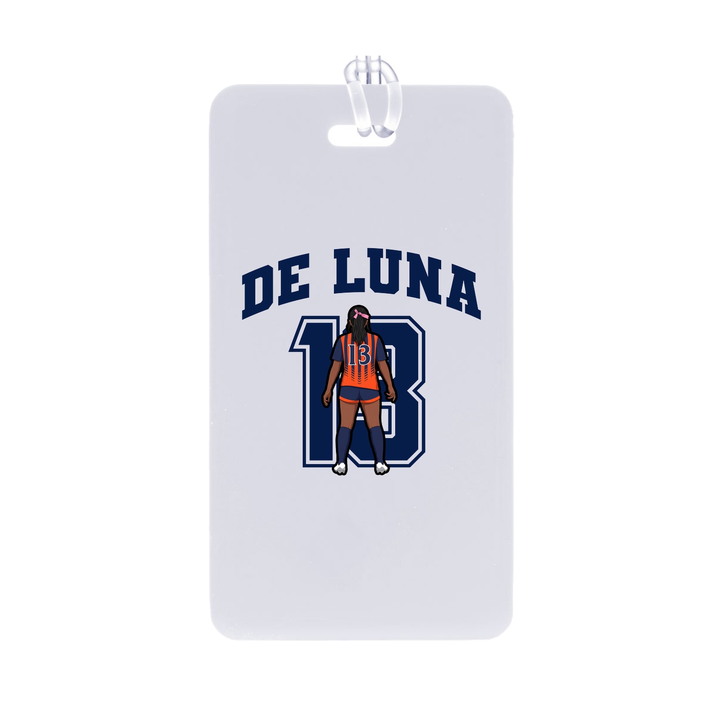 Bag Tag — Number in Classic