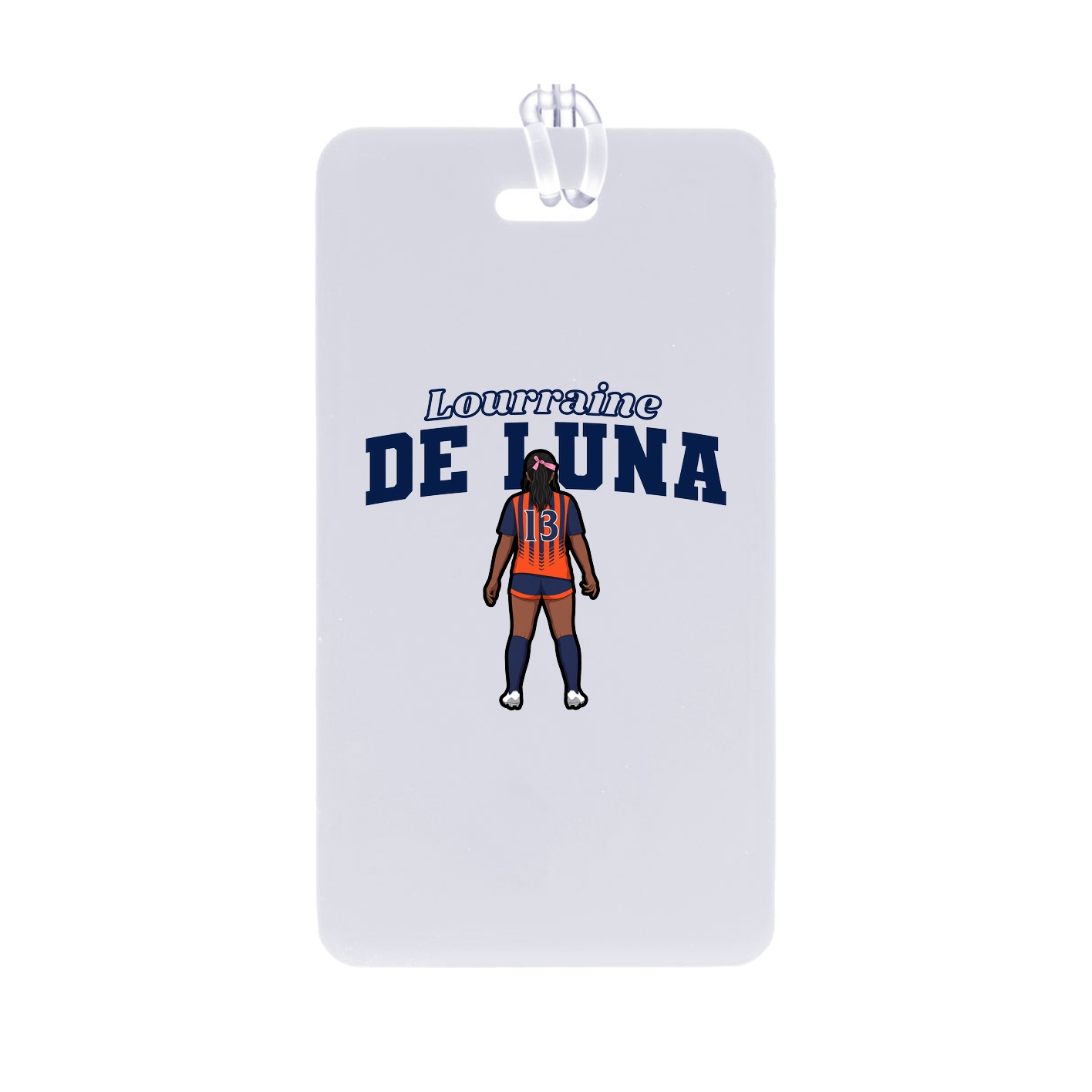 Bag Tag — Name Arch in Classic