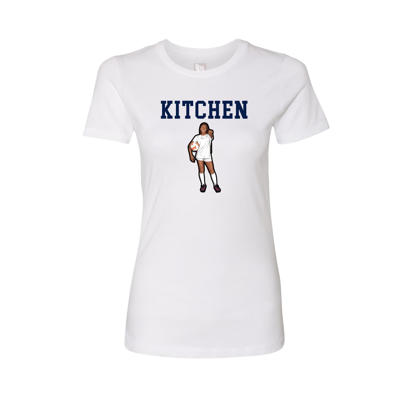 Fitted Women's Tee — Shirsey in White