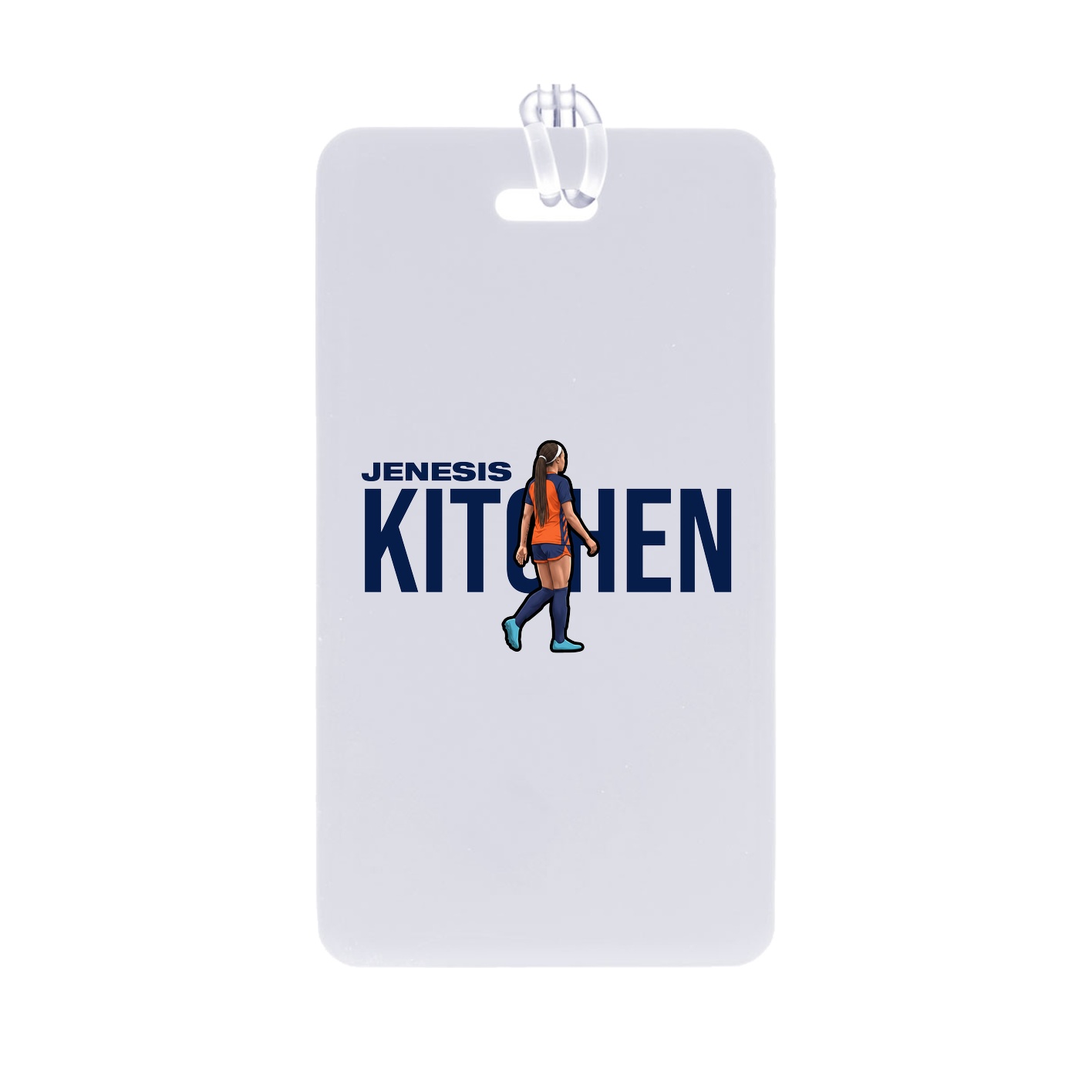 Bag Tag — Player Name in Classic