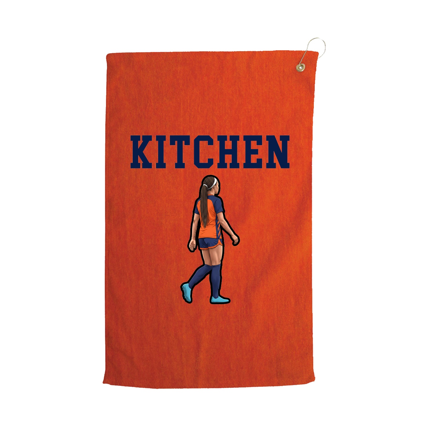 Golf Towel — Shirsey in Orange