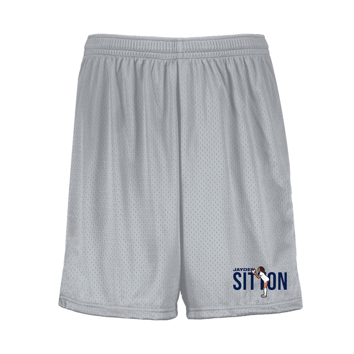 Shorts — Player Name in Silver