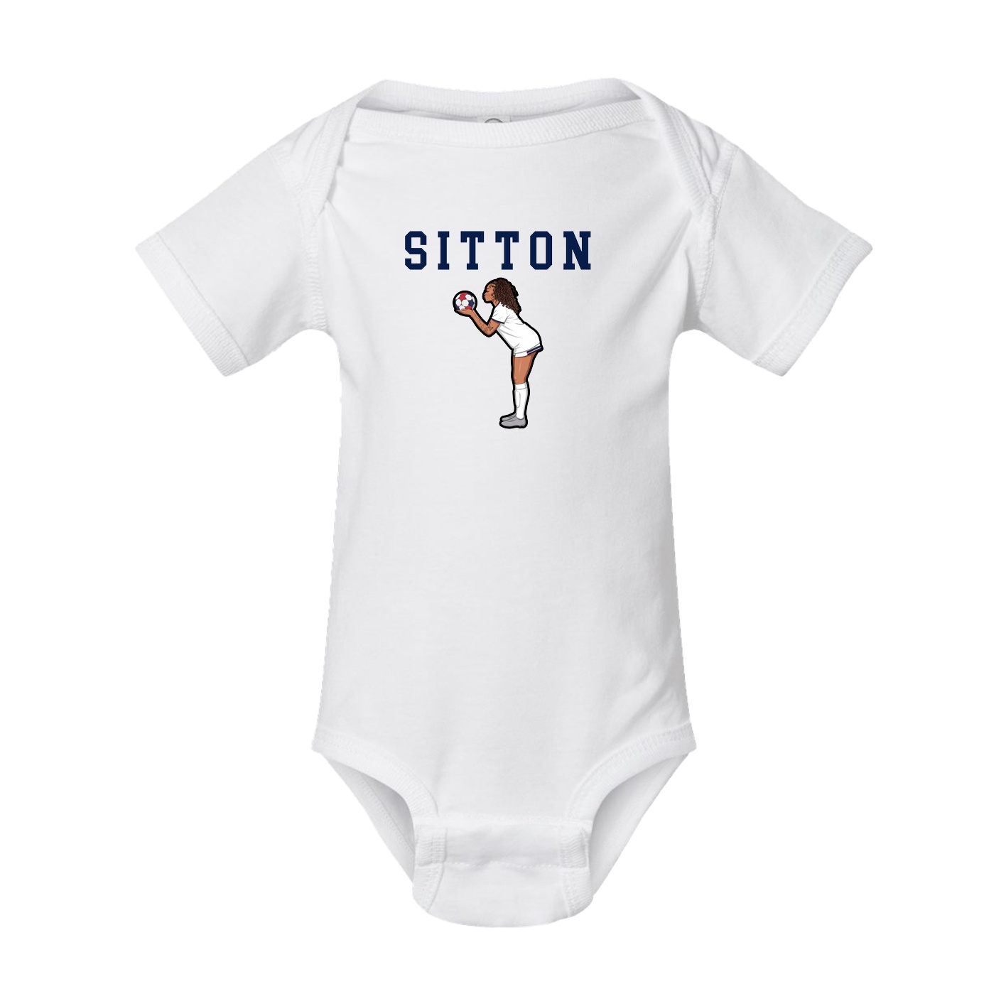 Baby Onesie — Shirsey in White
