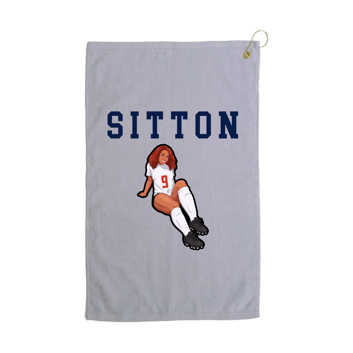 Golf Towel — Shirsey in Grey