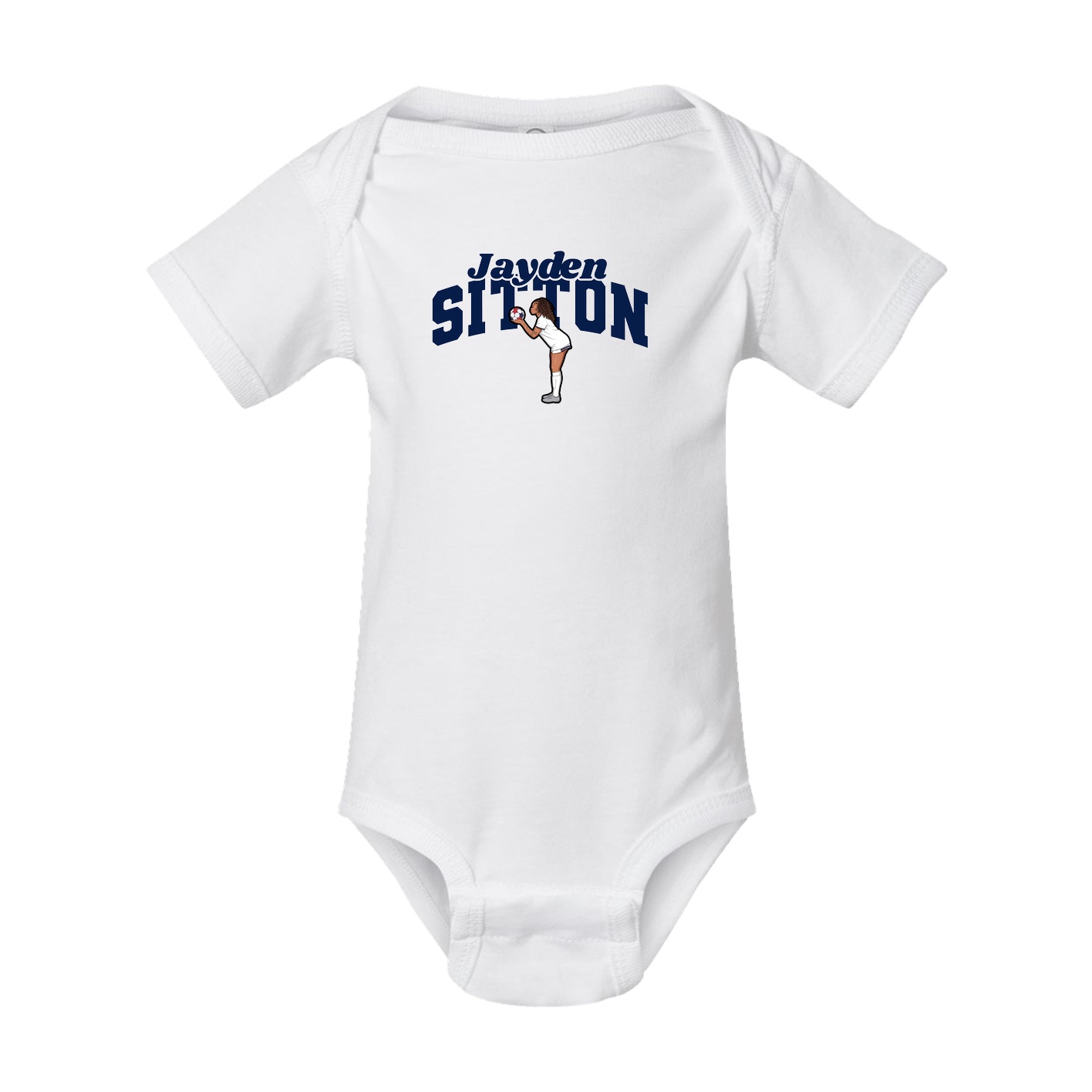 Baby Onesie — Signature Arch in White