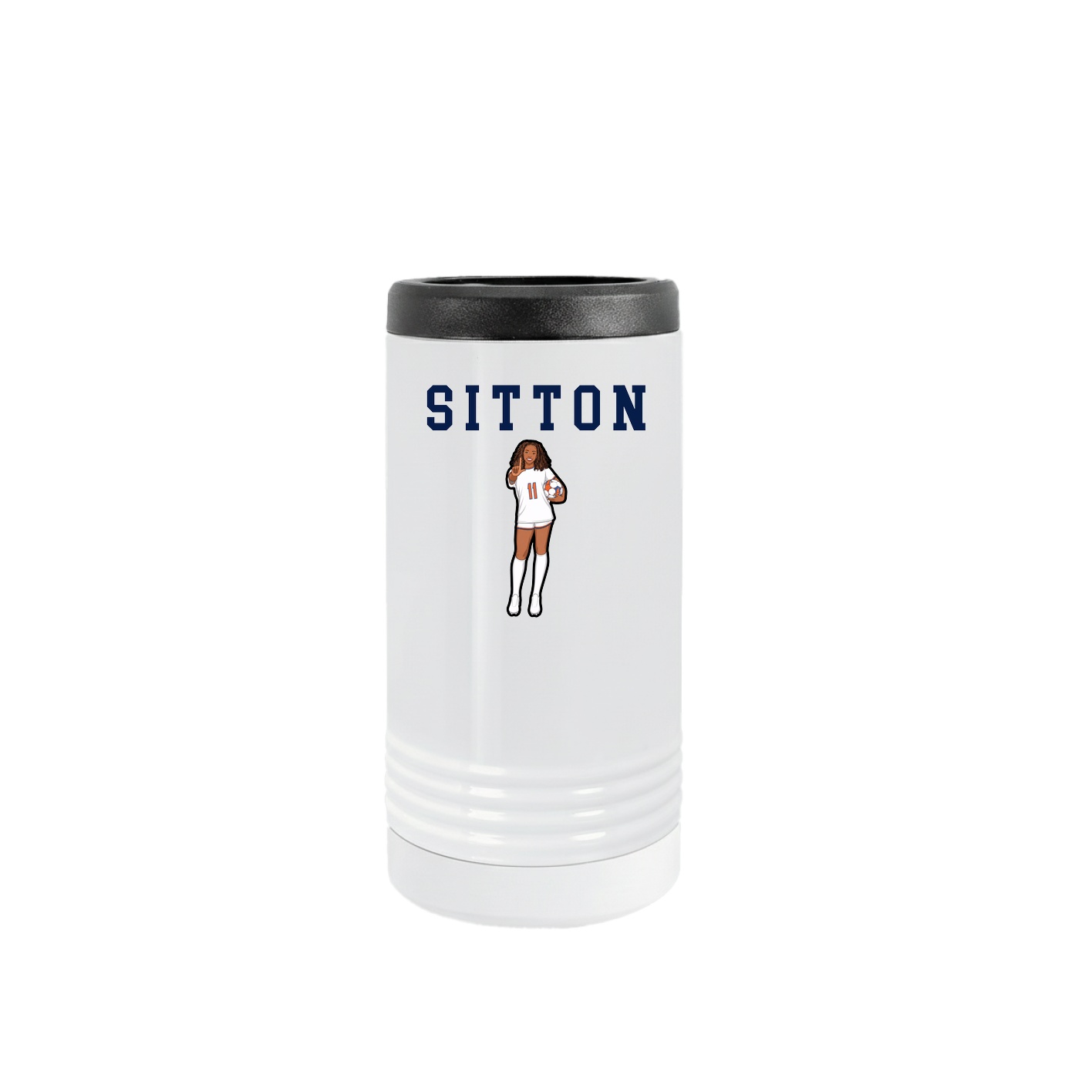 Slim Beverage Holder — Shirsey in White