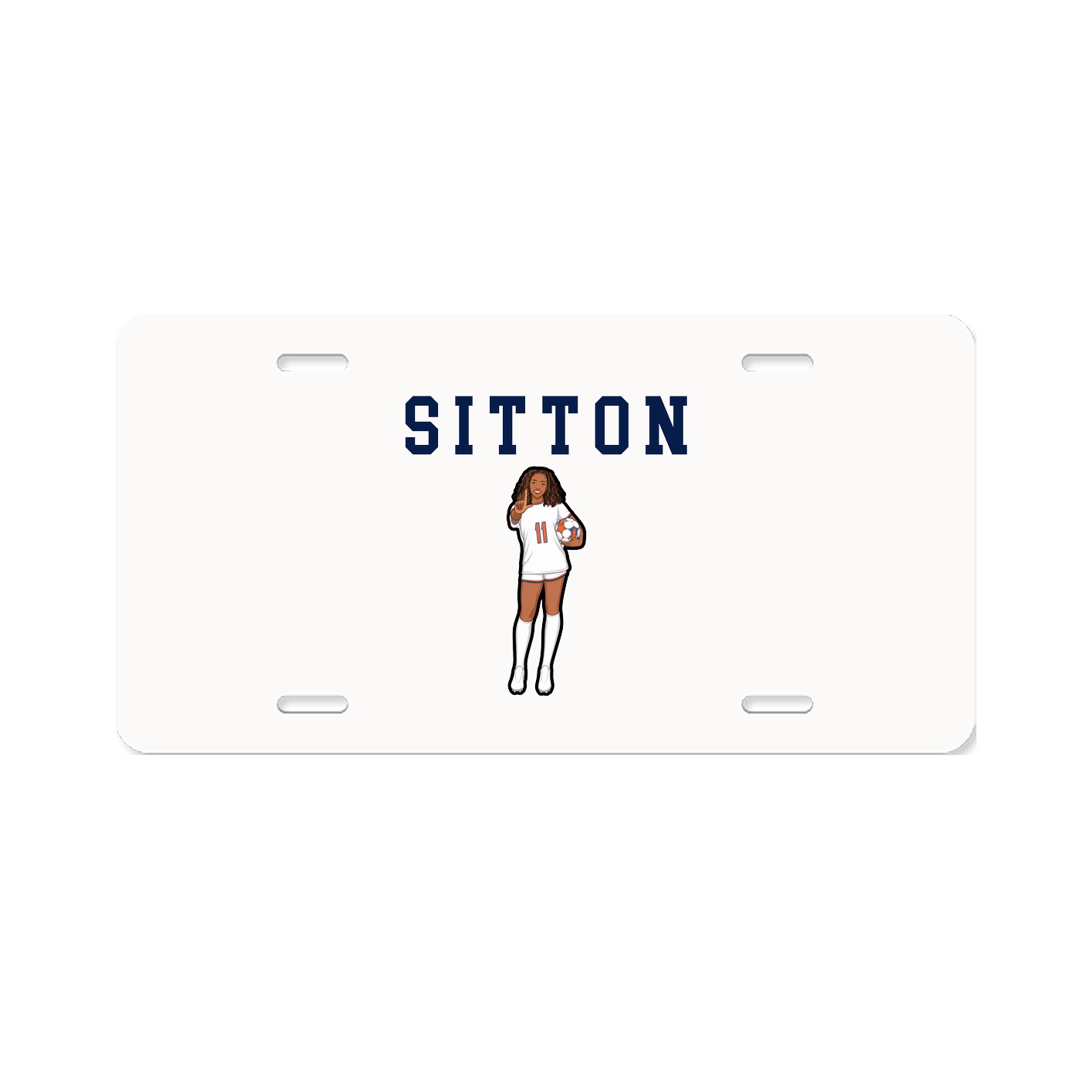License Plate — Shirsey in Classic