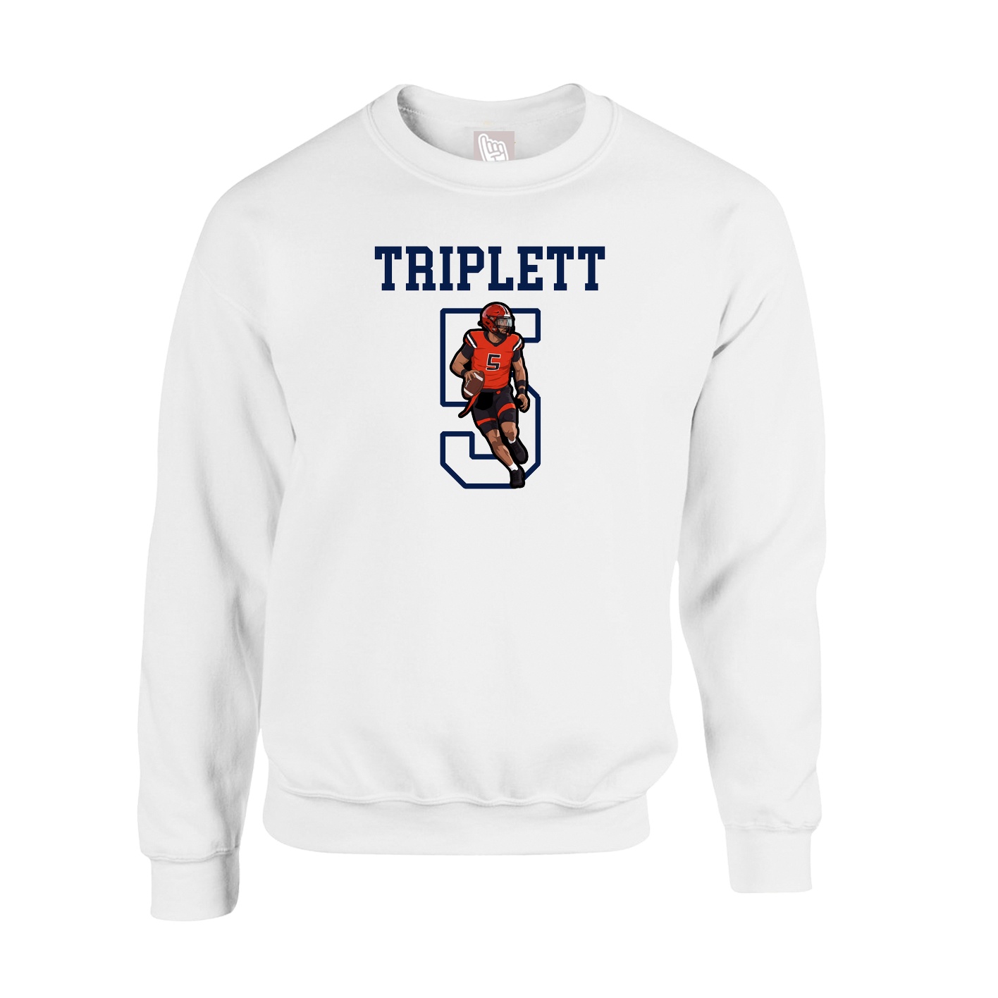 Fleece Crew — Shirsey in White