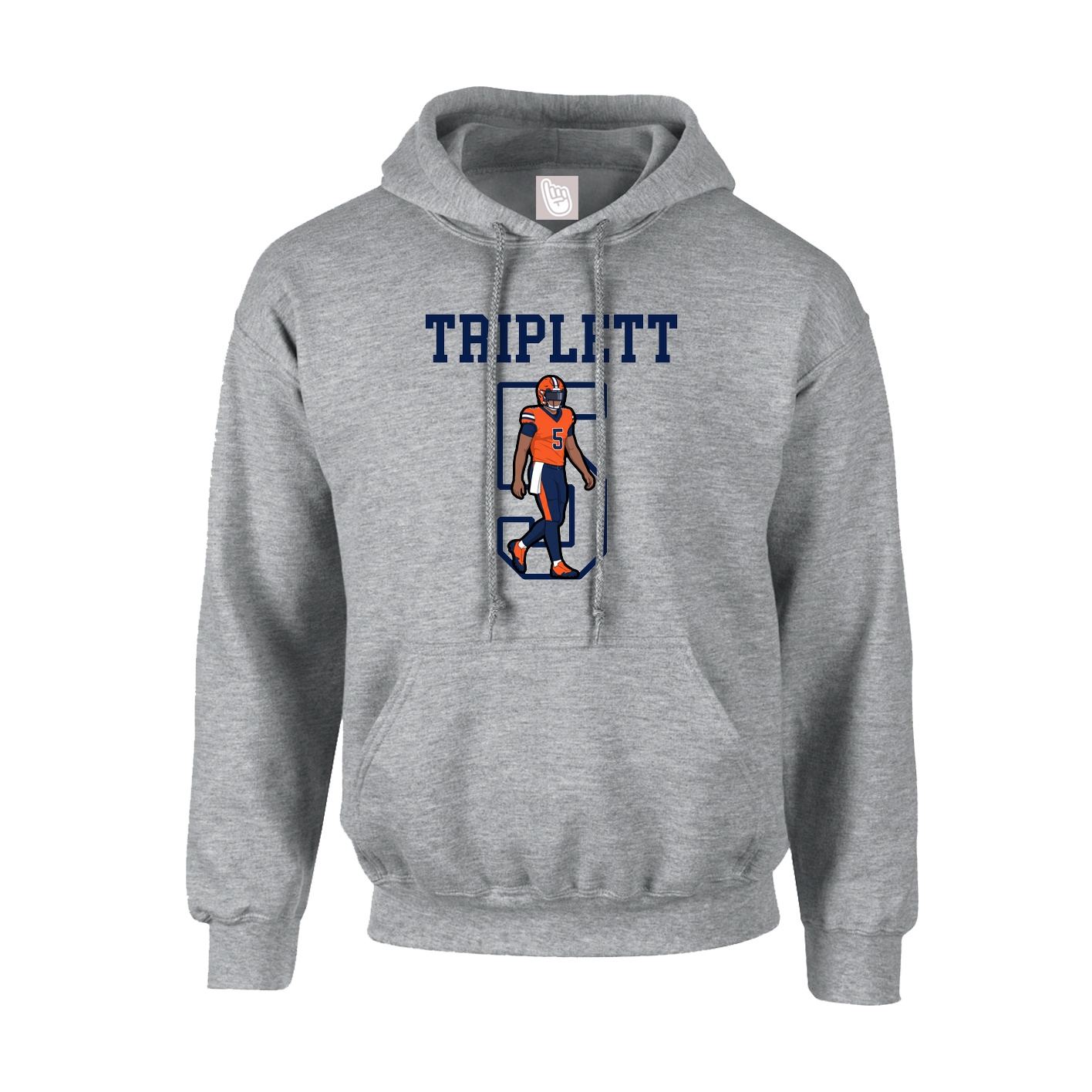 Youth Hoodie — Shirsey in Grey