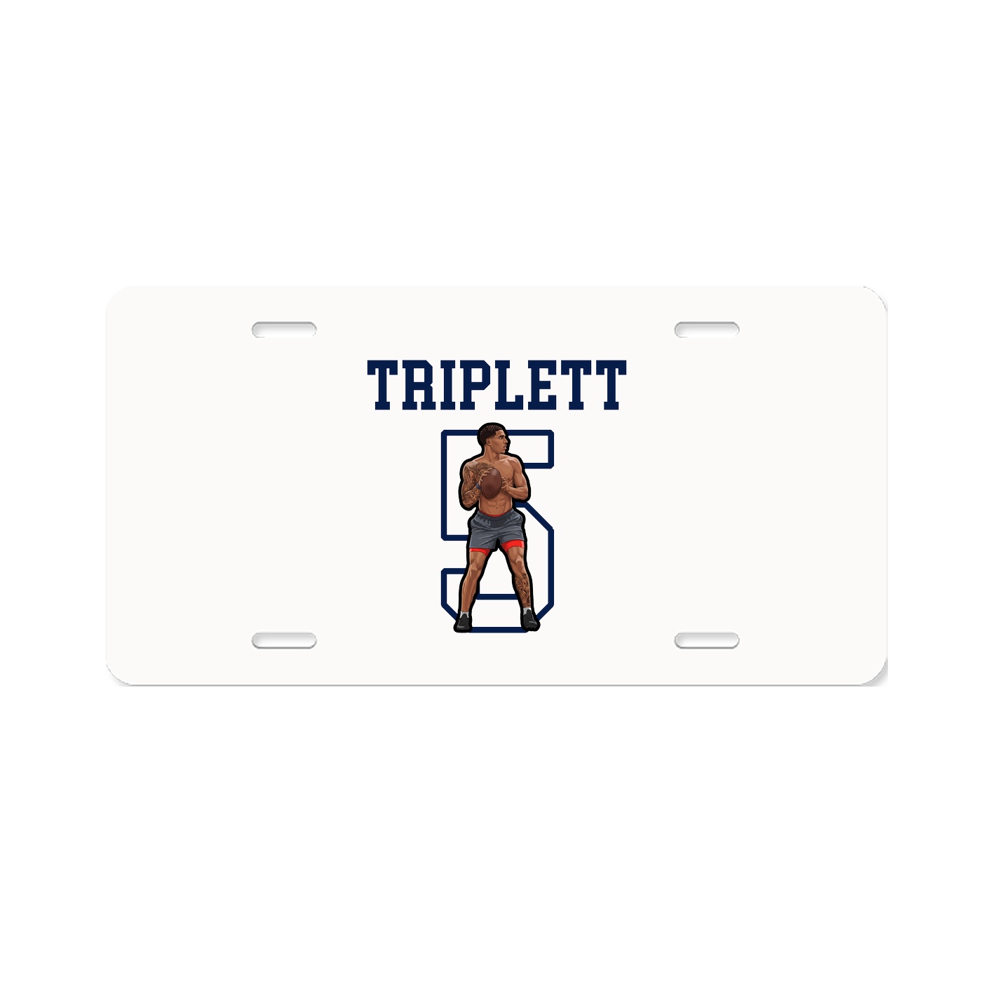 License Plate — Shirsey in Classic