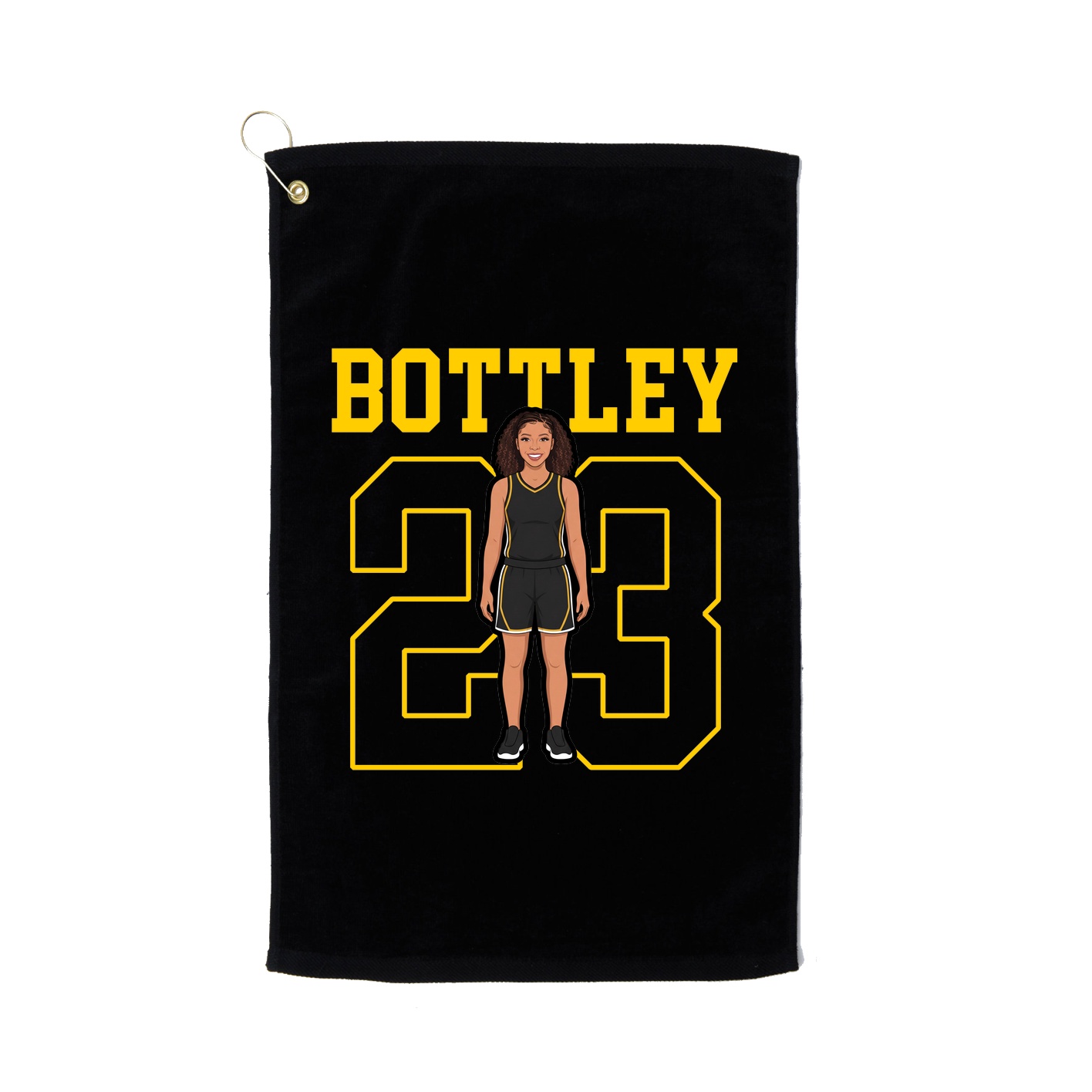 Golf Towel — Shirsey in Black