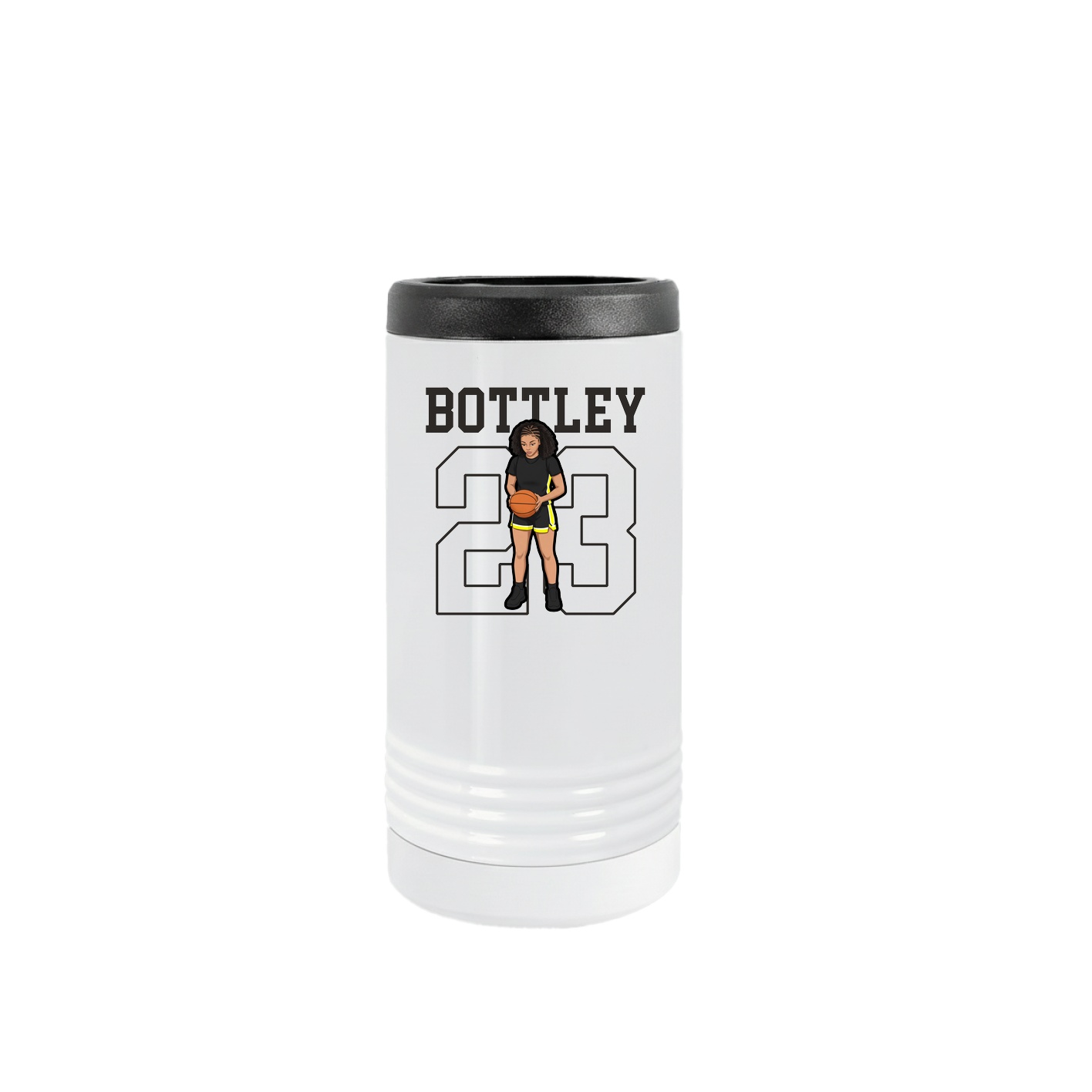 Slim Beverage Holder — Shirsey in White