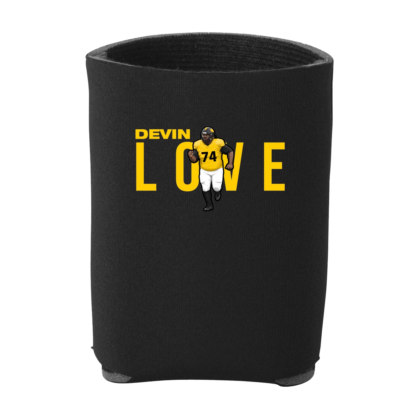 Can Holder — Player Name in Black