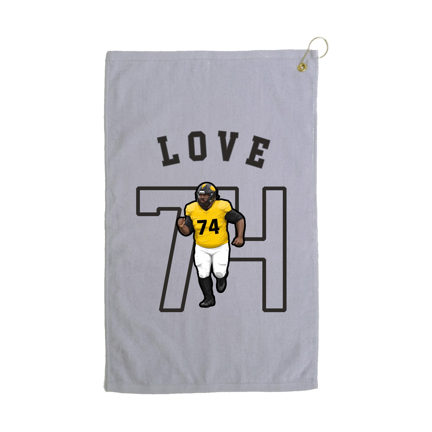 Golf Towel — Shirsey Arch in Grey