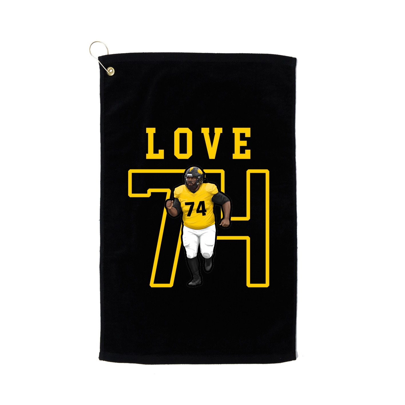 Golf Towel — Shirsey in Black