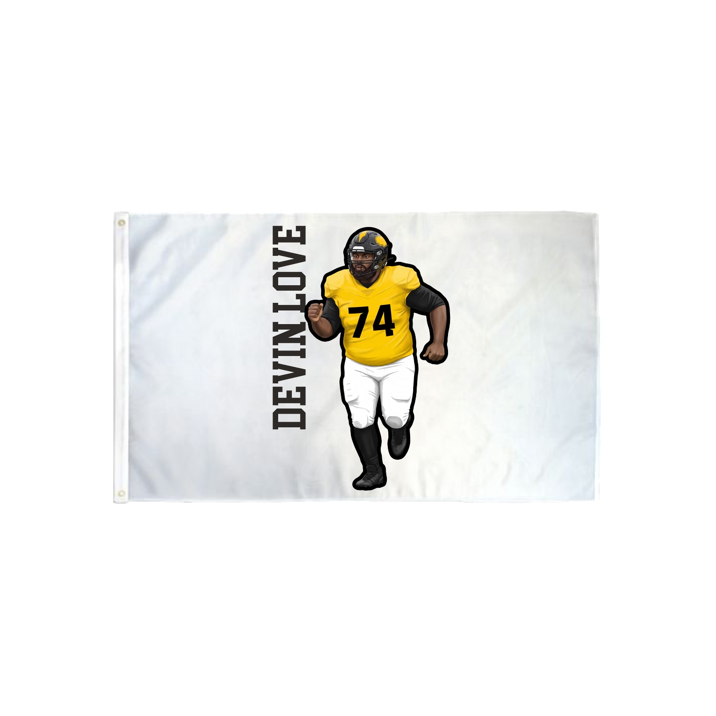 3x5 Flag — Name Vertical in Classic
