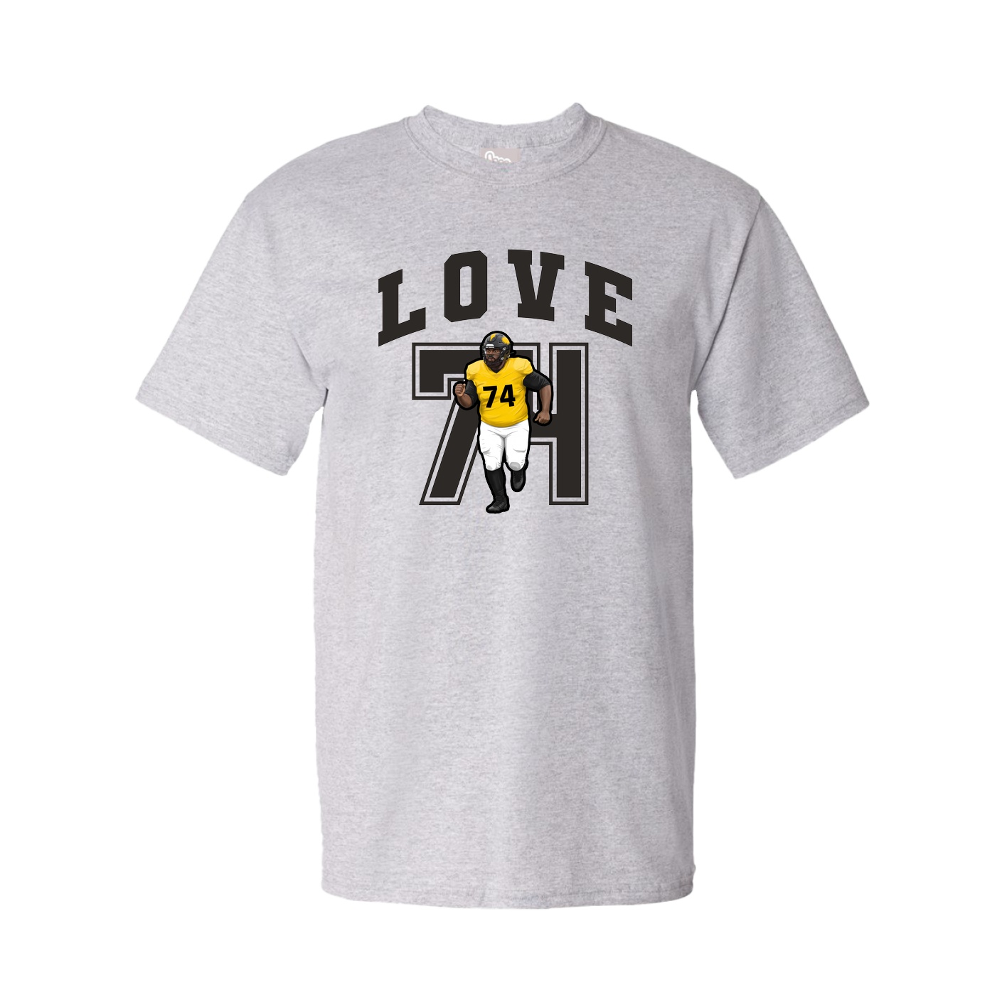 Tee — Number in Grey