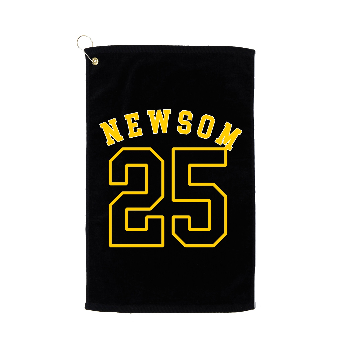 Golf Towel — Shirsey Arch in Black
