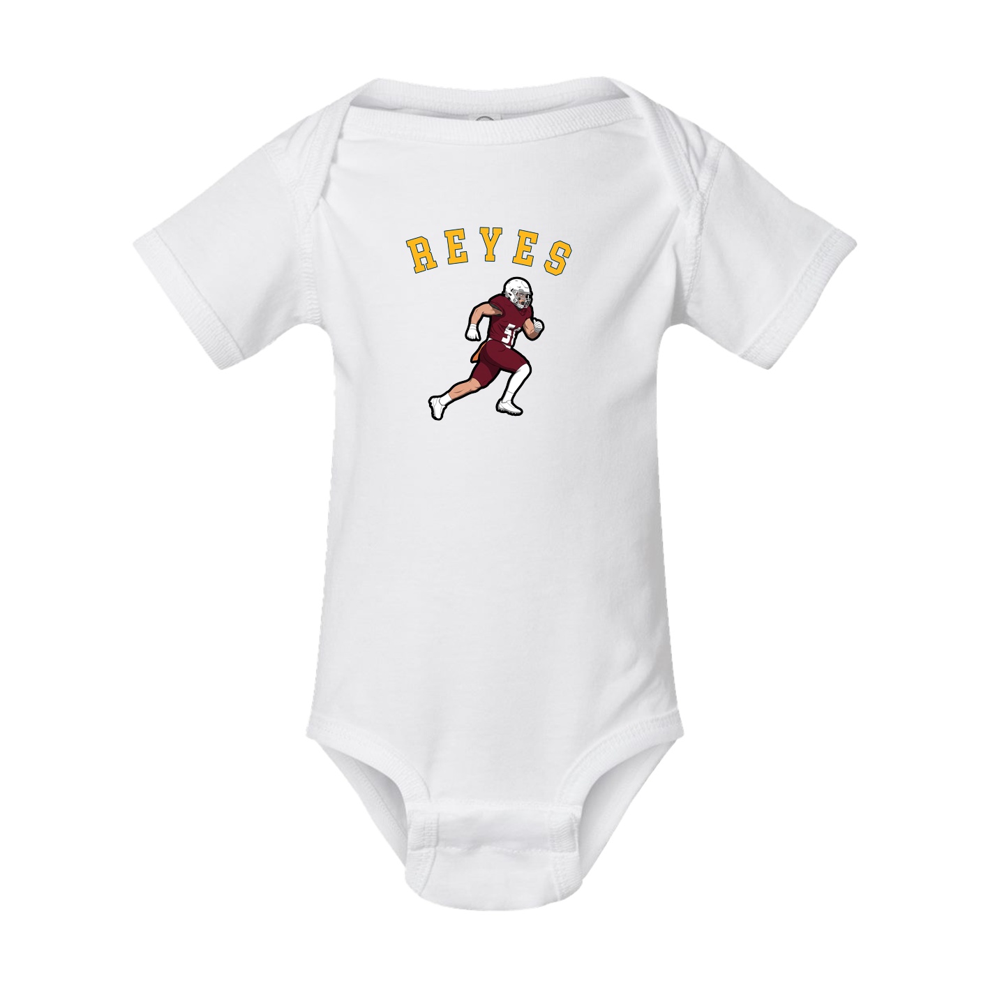 Baby Onesie — Shirsey Arch in White