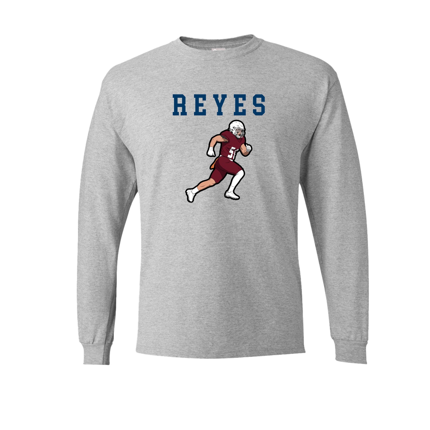 Long Sleeve Tee — Shirsey in Grey