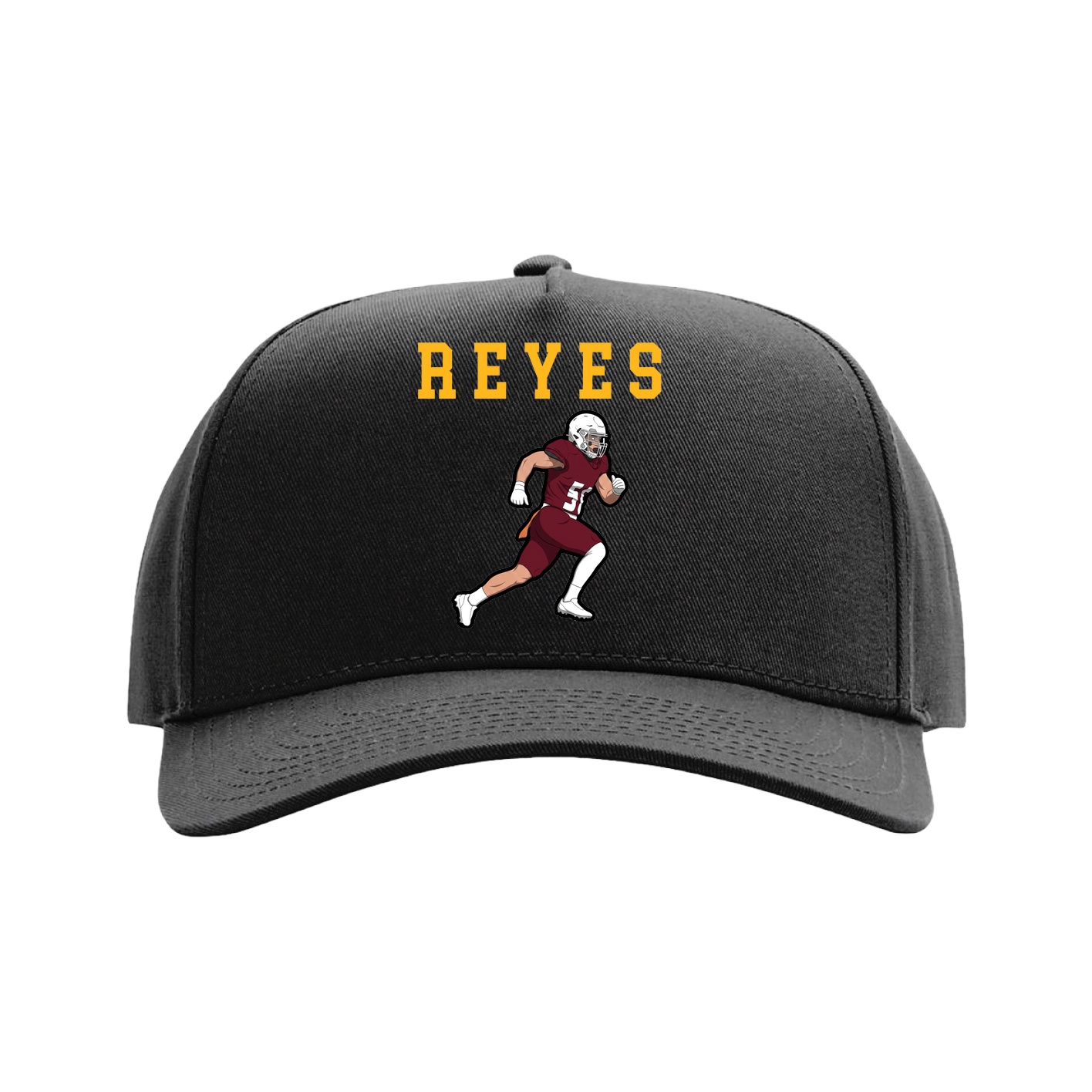 Full Fabric Five-Panel Champ Cap