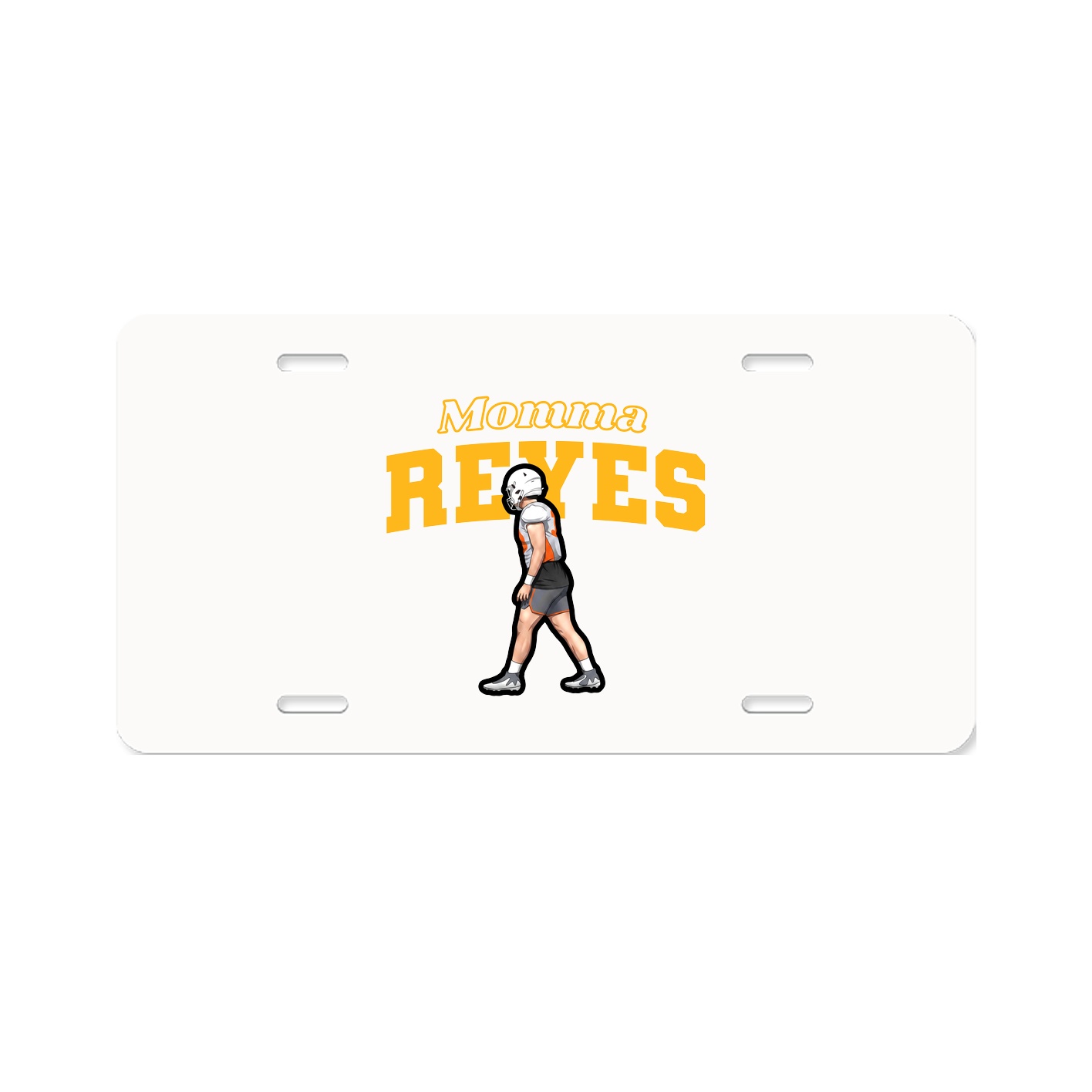 License Plate — Mothers Day Block in Classic