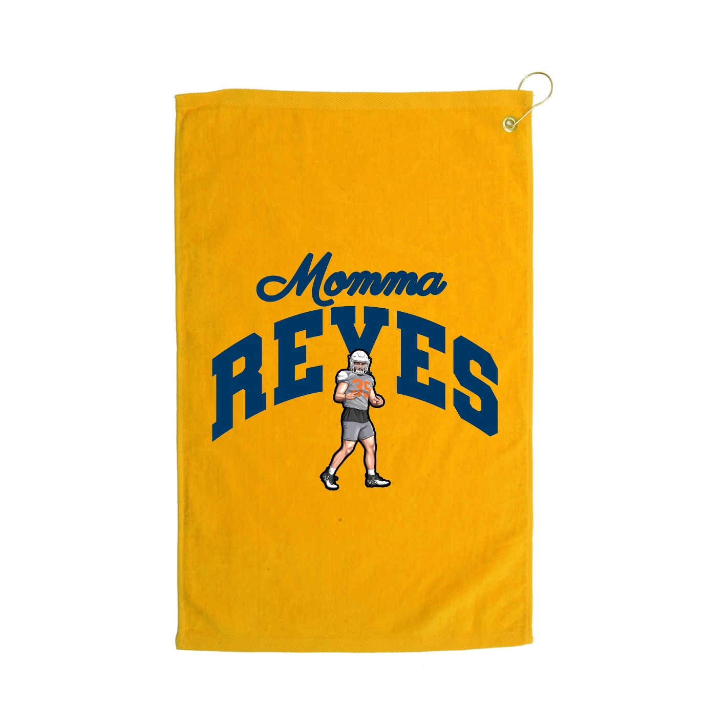 Golf Towel — Mothers Day Arch in Gold