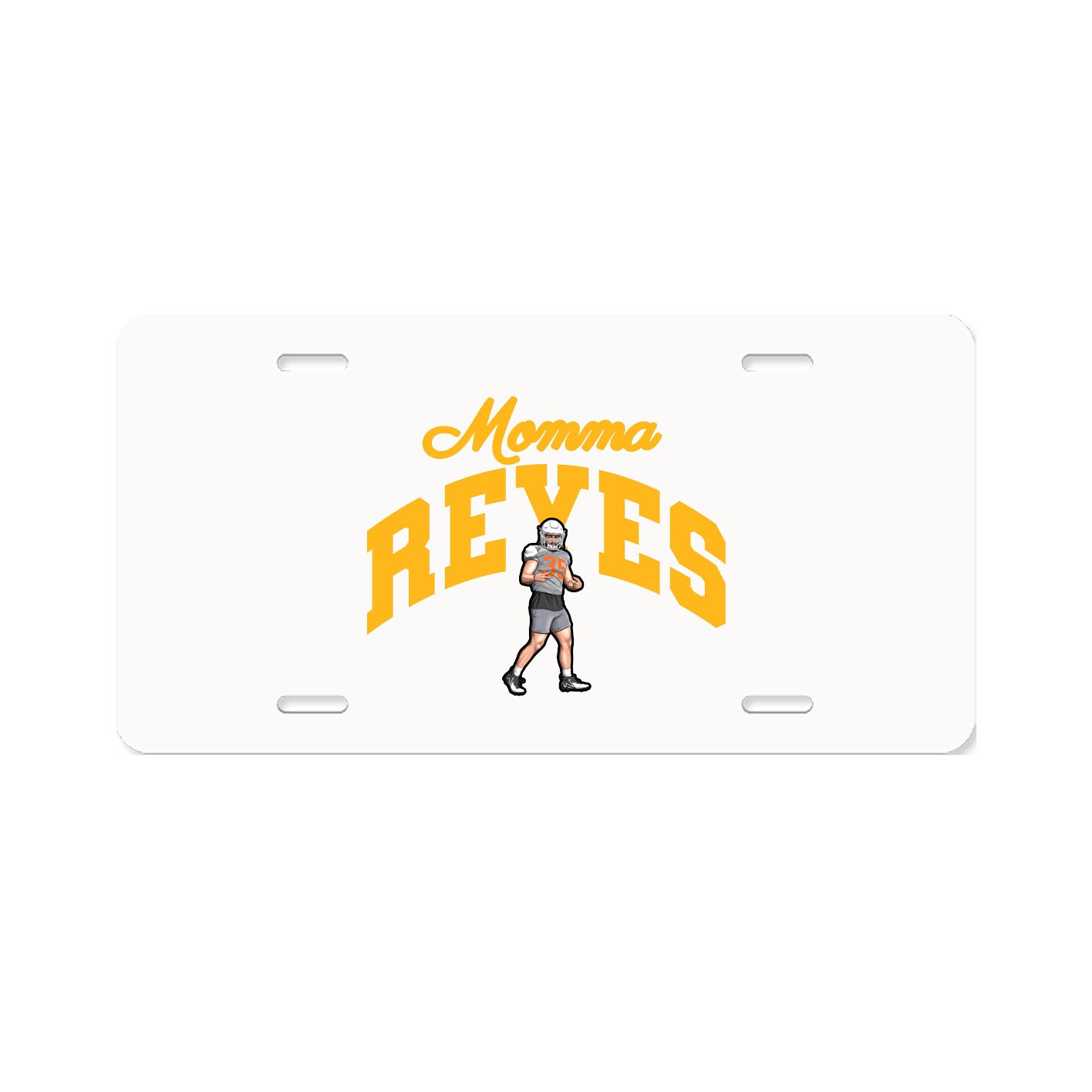 License Plate — Mothers Day Arch in Classic